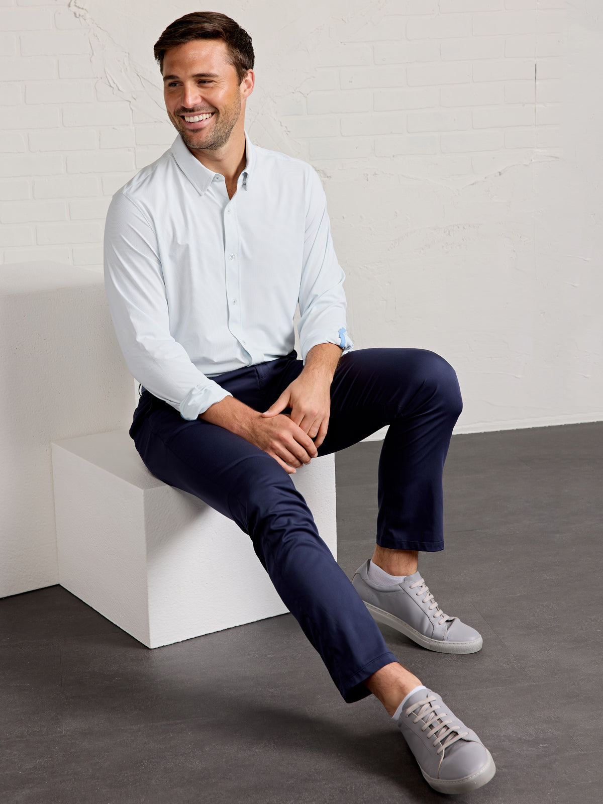 Redefining the Men's Button Down Shirt tasc Performance Redefining the Men's Button Down Shirt tasc Performance