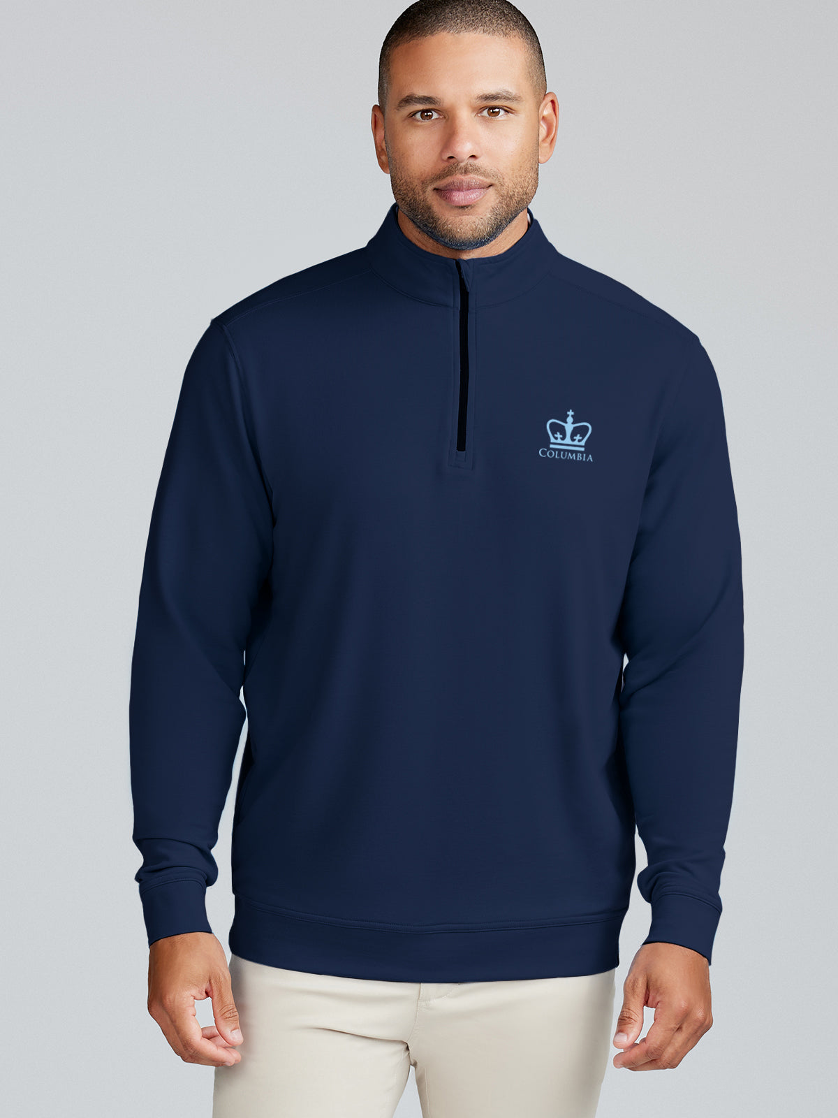 Cloud French Terry Quarter Zip - Columbia - tasc Performance (ClassicNavy)