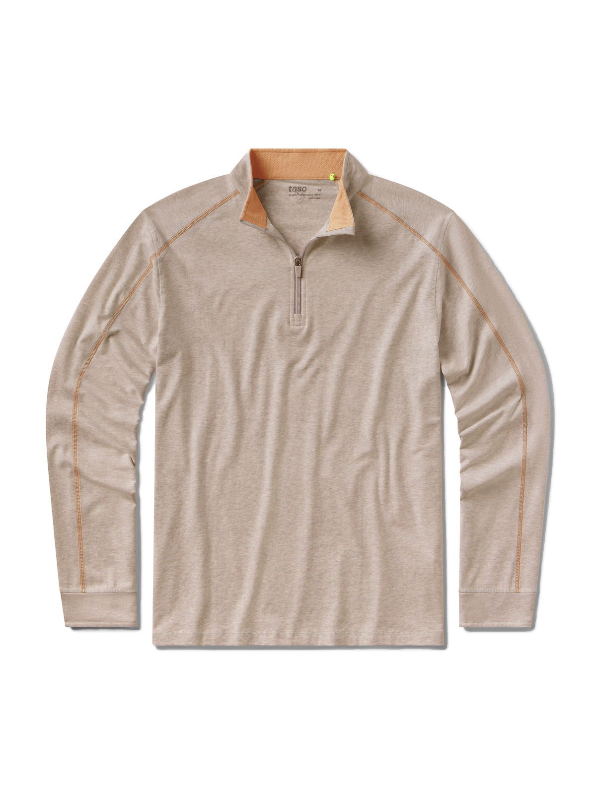 Carrollton Lightweight Quarter Zip - tasc Performance (GrayOakHeather/TerraHeather)