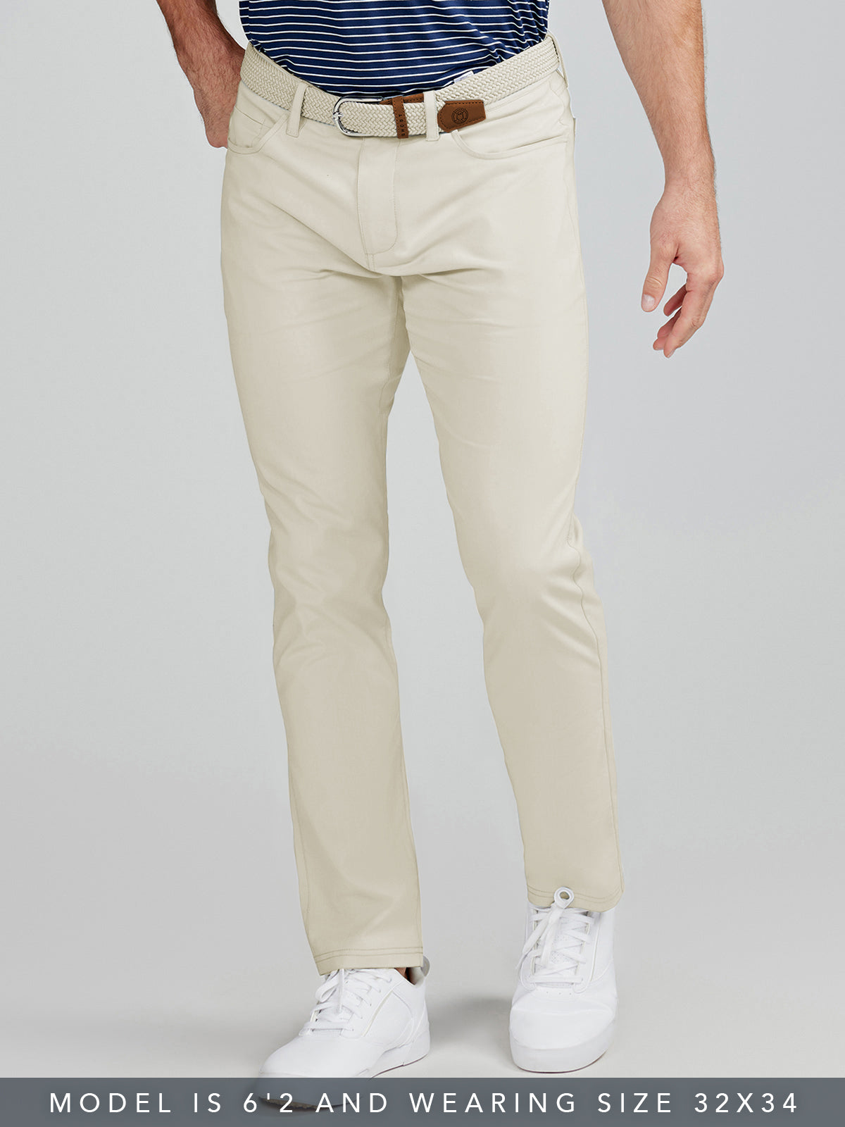 Motion Pant Tailored Fit - Light Stone - Size 34x32 in Light Stone - tasc Performance Motion Pant Tailored Fit - Light Stone - Size 34x32 in Light Stone - tasc Performance
