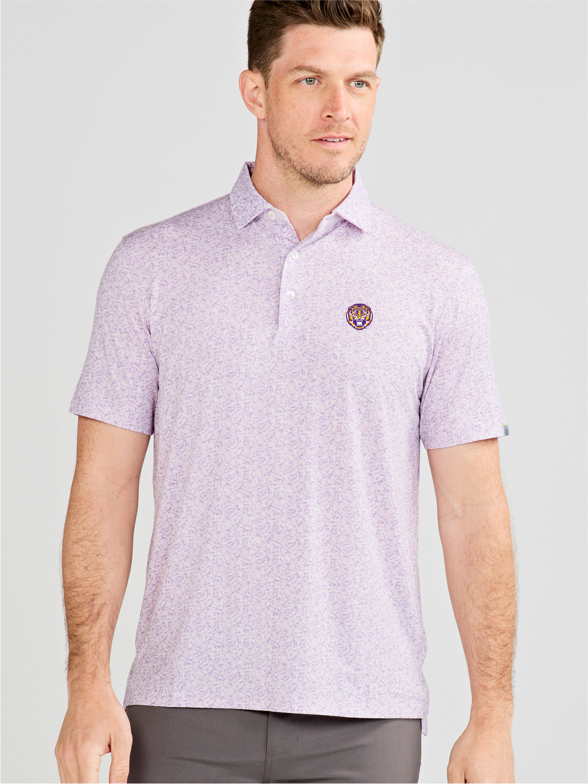 Cloud Lightweight Polo Palms LSU – tasc Performance