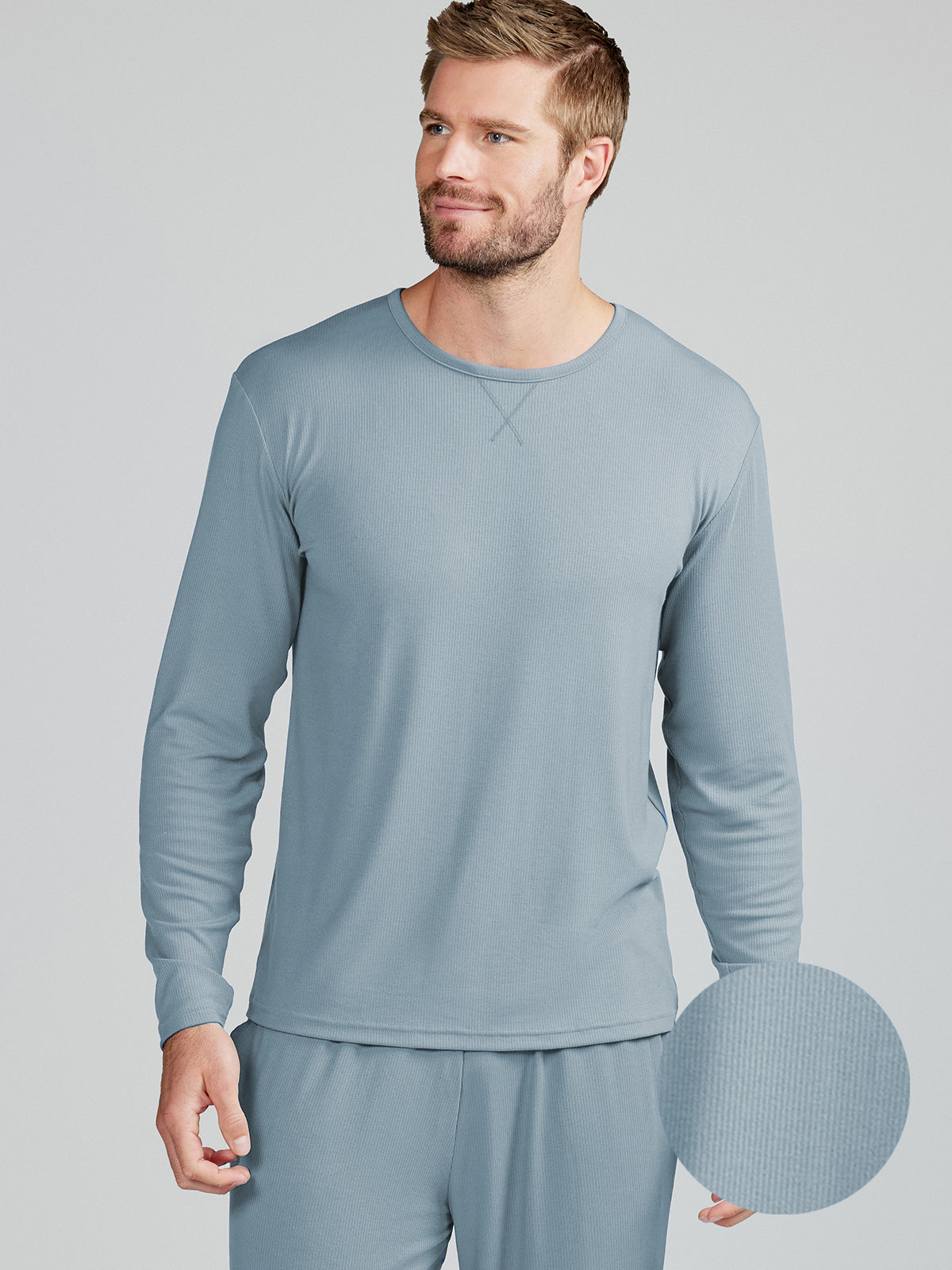 MicroLuxe Rib Long Sleeve - tasc Performance (Storm)