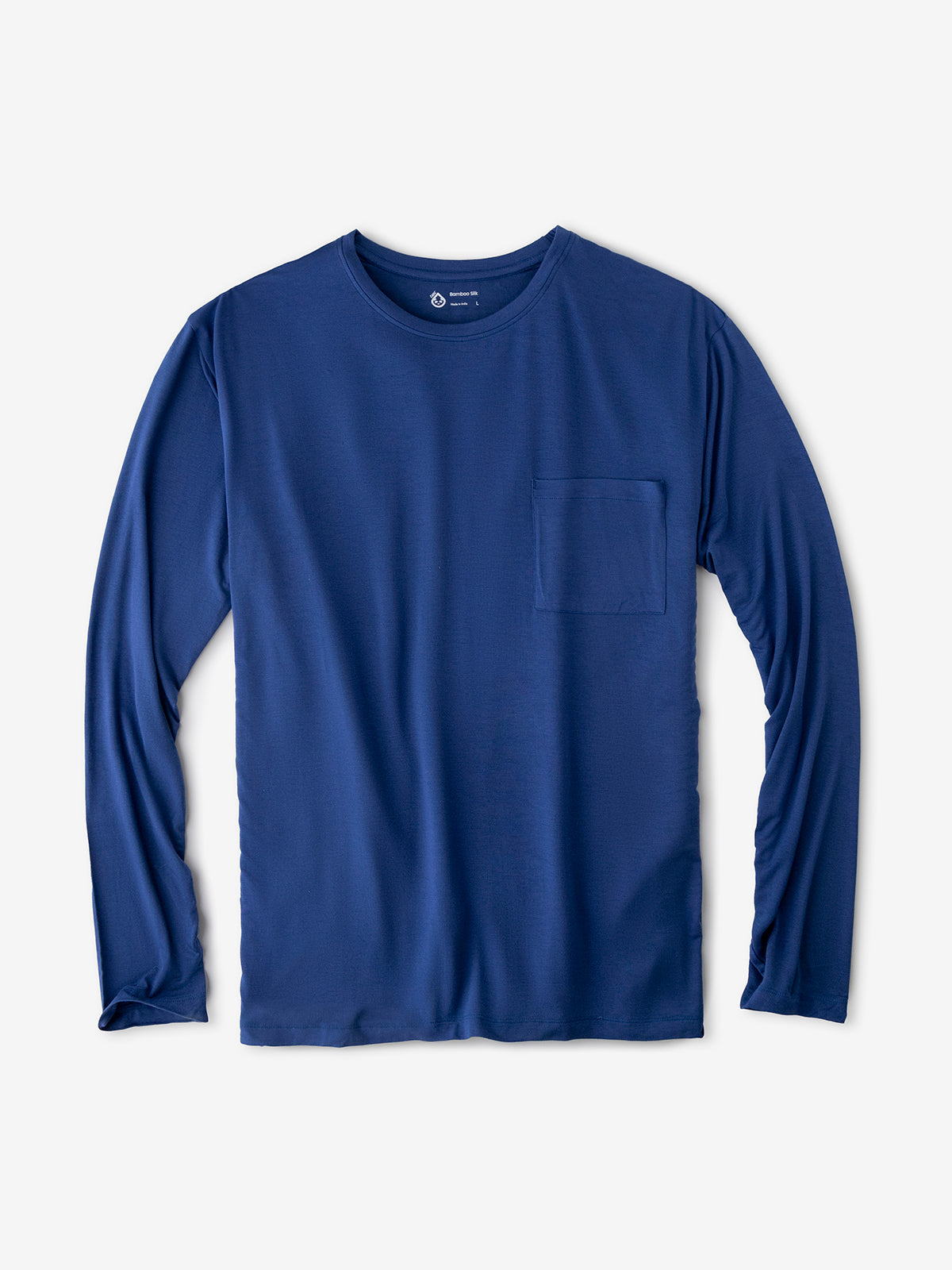 tasc Bamboo - Bamboo Silk Long Sleeve Sleep Shirt (Twilight)