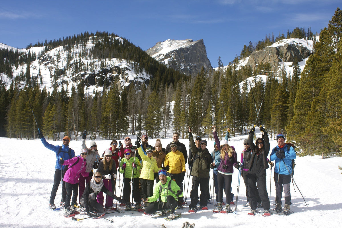 Into the Rockies: Snowshoeing Estes Park with Melissa Arnot & Jeff Evans