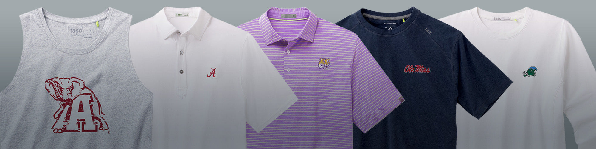 The Collegiate Shop - Tops with Embroidered School Logos – tasc