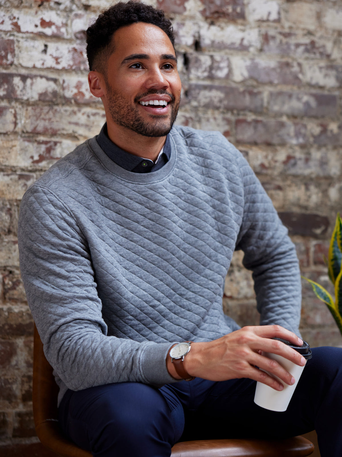 tasc Hampton Sweater (HeatherGray)