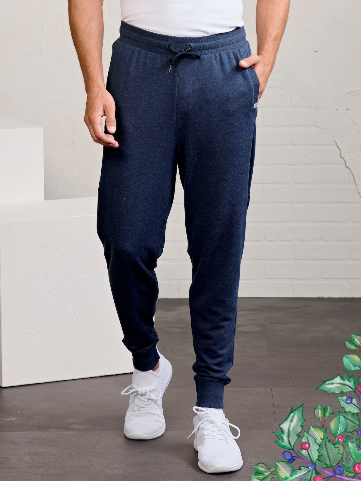 Stadium French Terry Jogger- tasc Performance (ClassicNavyHeather)