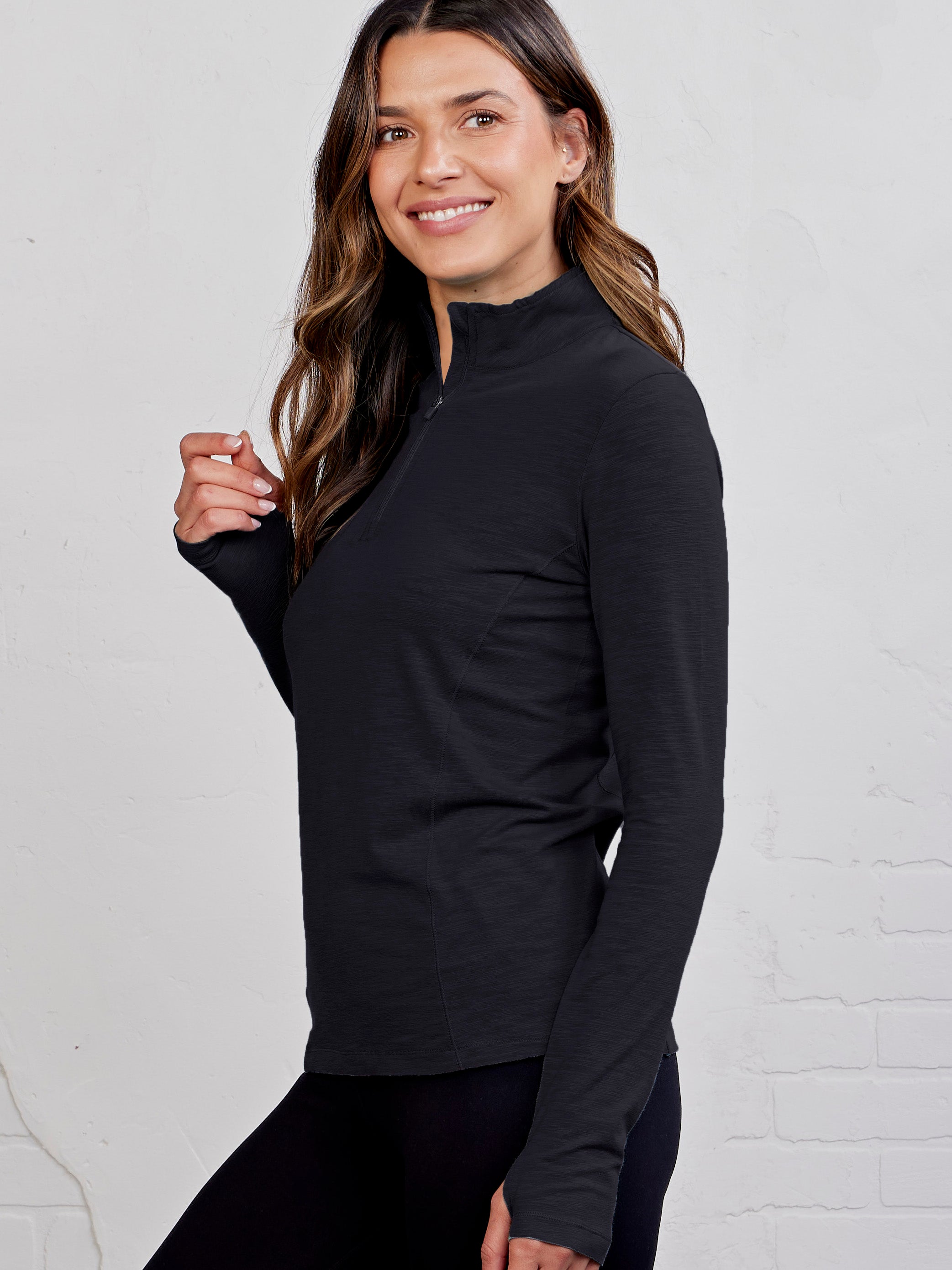 Recess Quarter Zip - tasc Performance (Black)