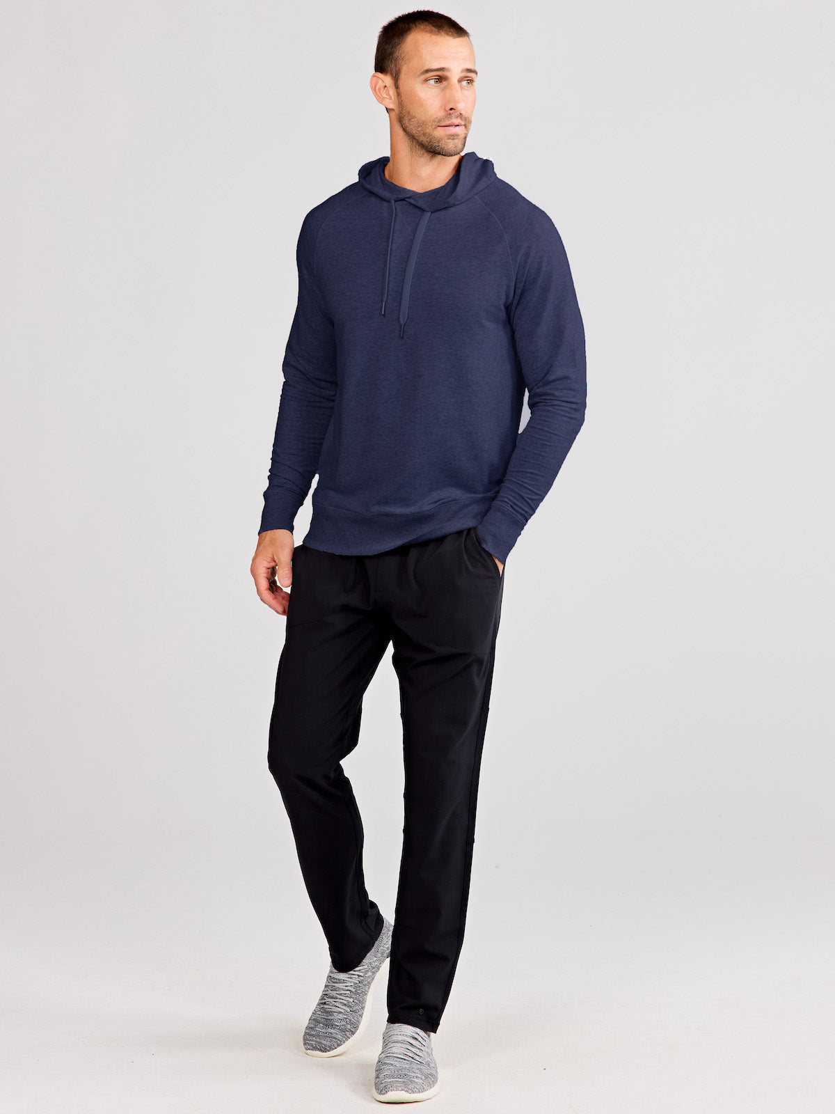 tasc Performance Stadium Hoodie (ClassicNavyHeather)