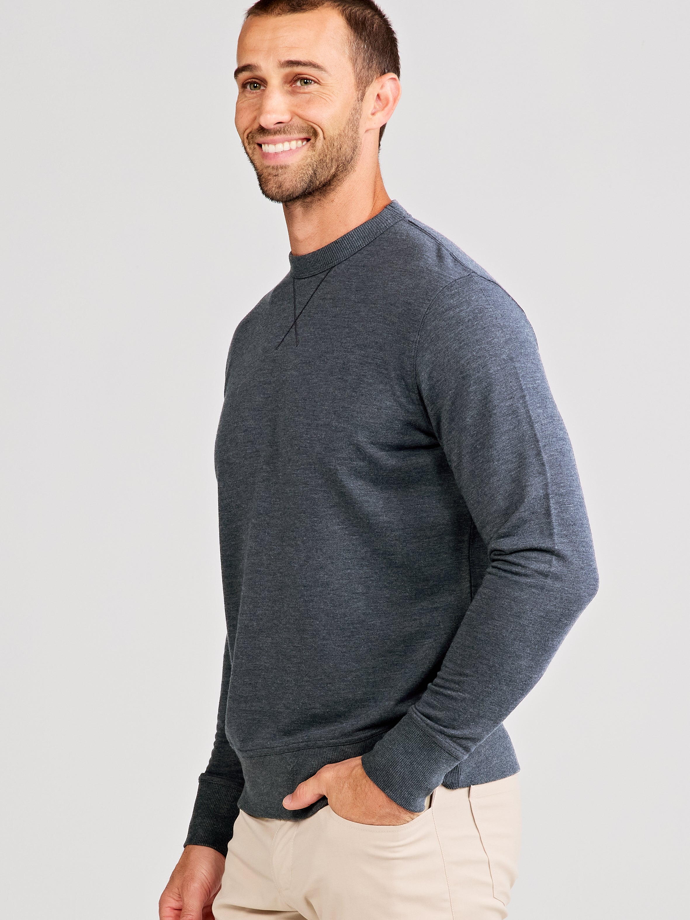 tasc Performance Stadium Sweatshirt (IronHeather)