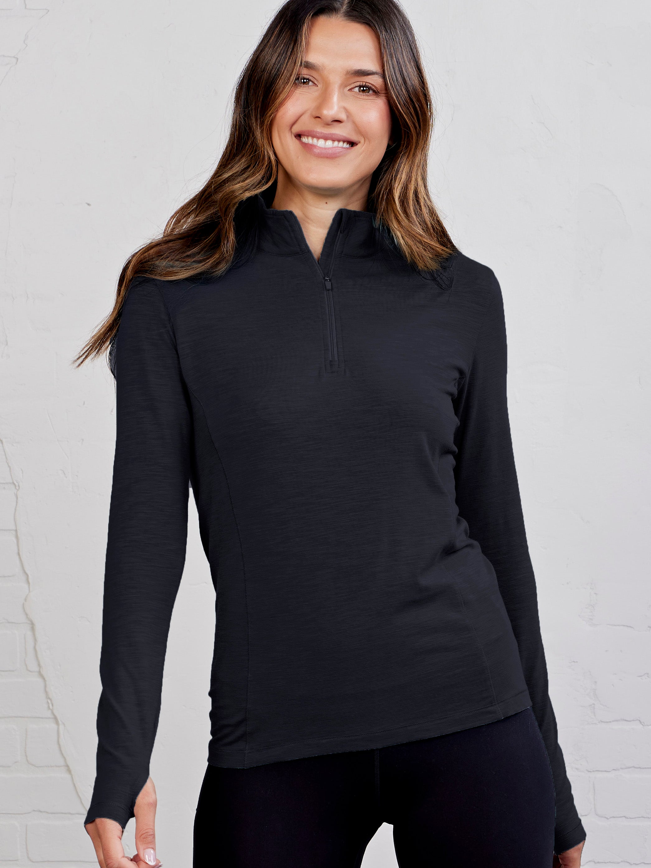 Recess Quarter Zip - tasc Performance (Black)