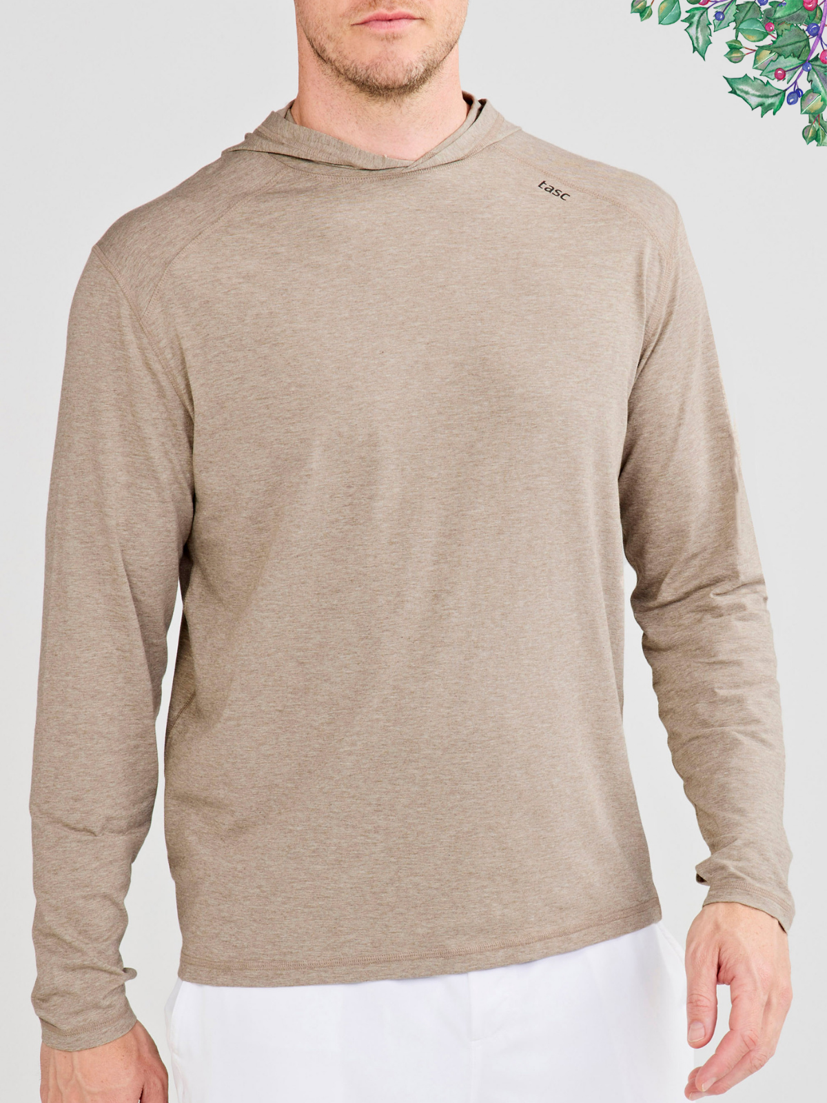 Carrollton Lightweight Hoodie - tasc Performance (GrayOakHeather)