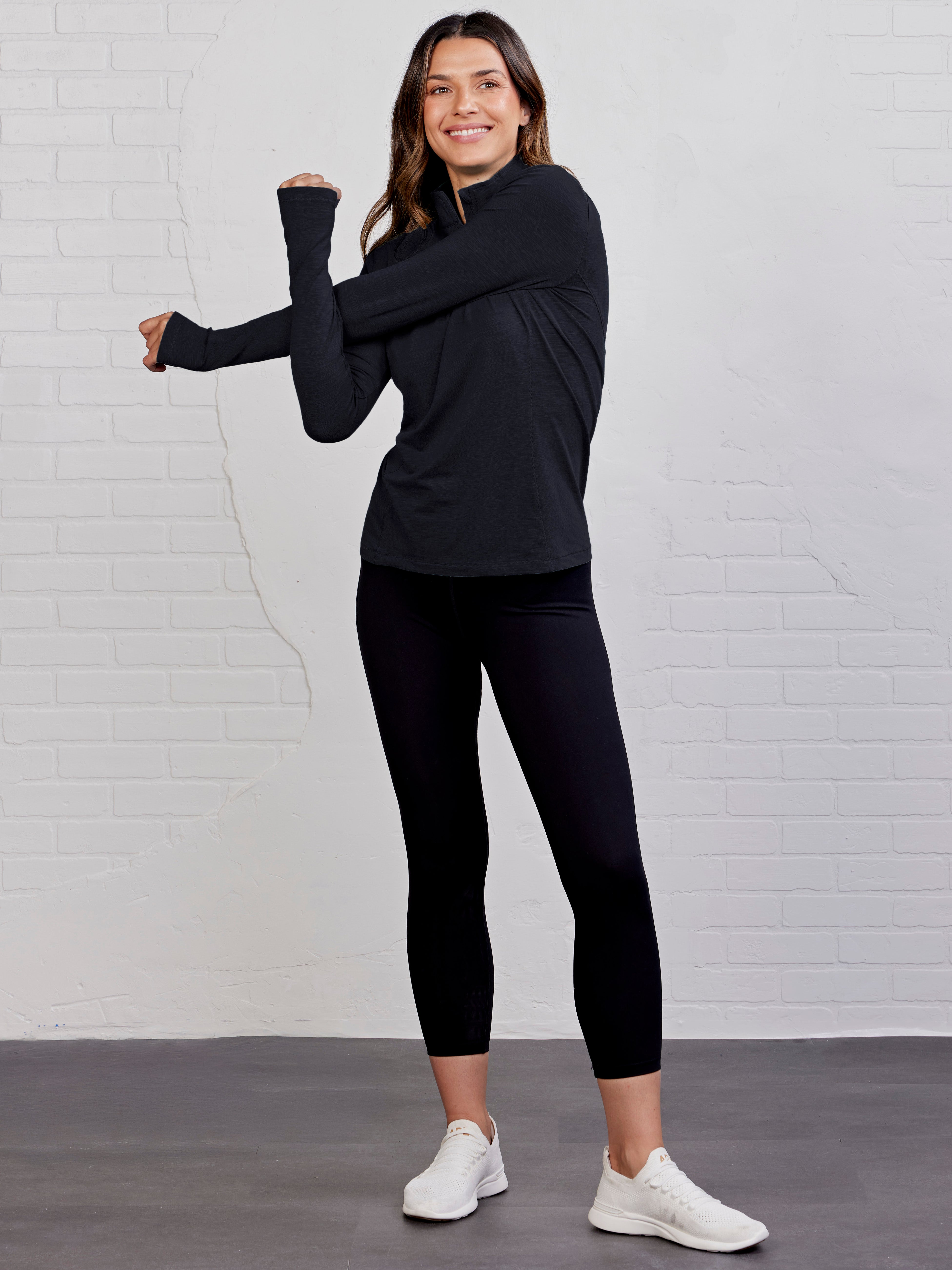 Recess Quarter Zip - tasc Performance (Black)