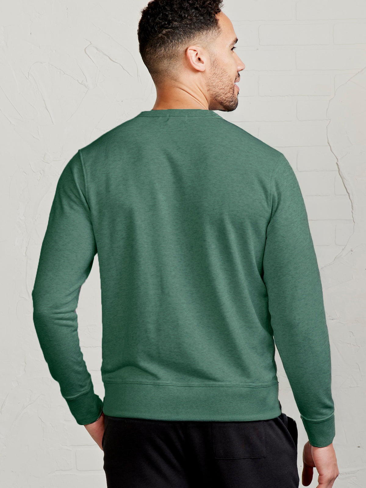 Stadium French Terry Sweatshirt - tasc Performance (SpruceHeather)