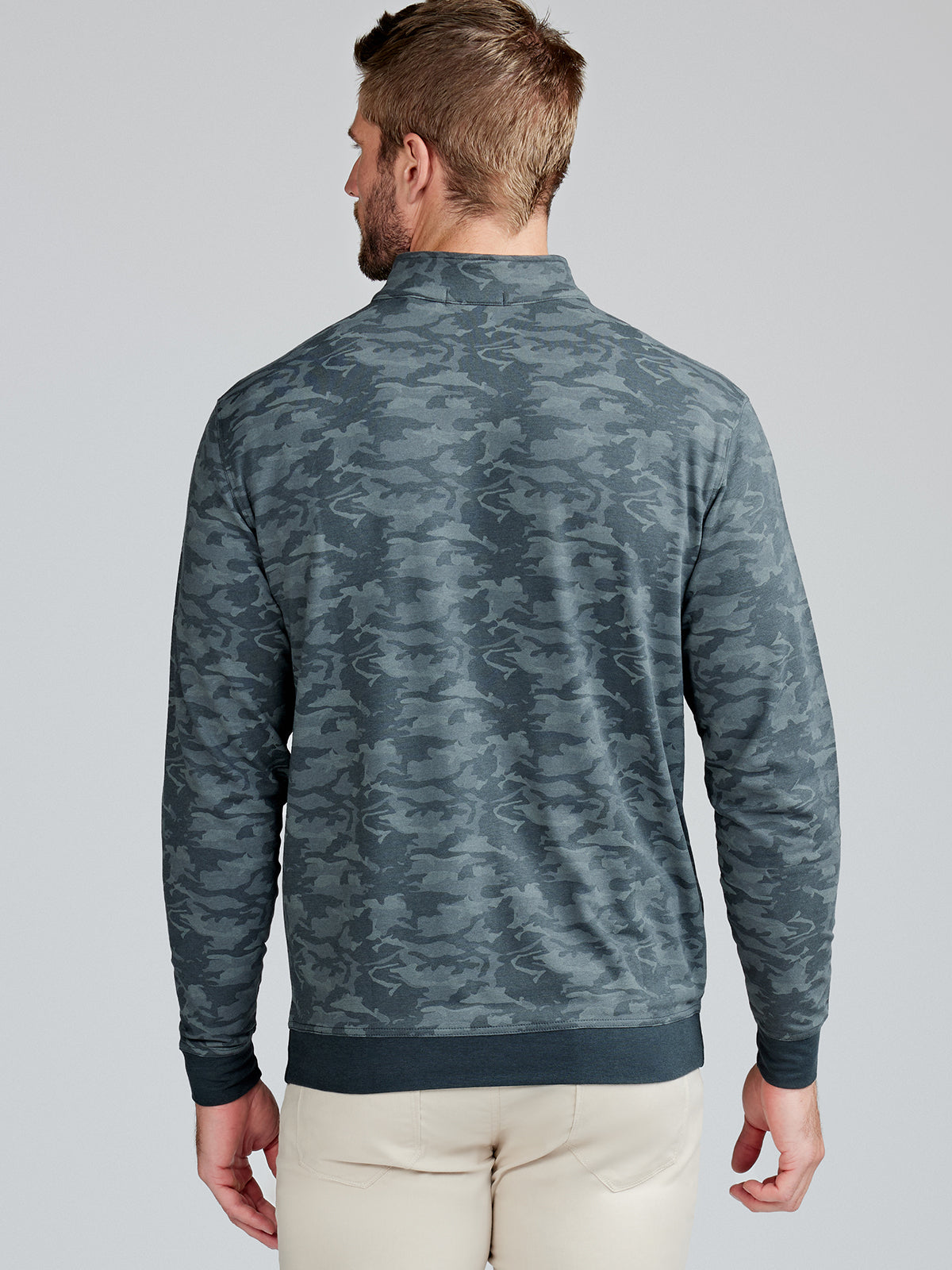 Cloud Golf Quarter Zip - tasc Performance (GunmetalCamo)