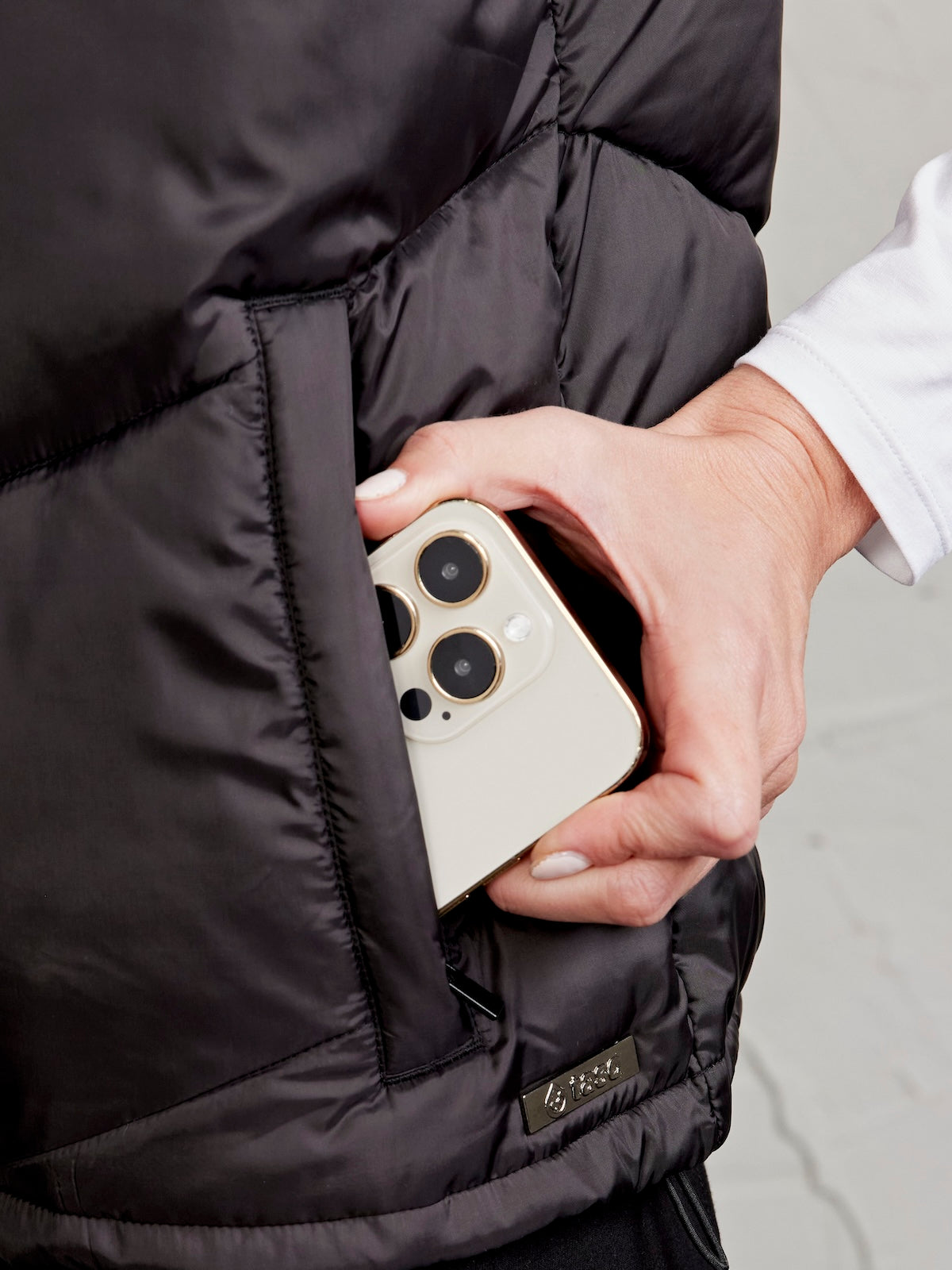 Power Quilt Puffer Vest - tasc Performance (Black)