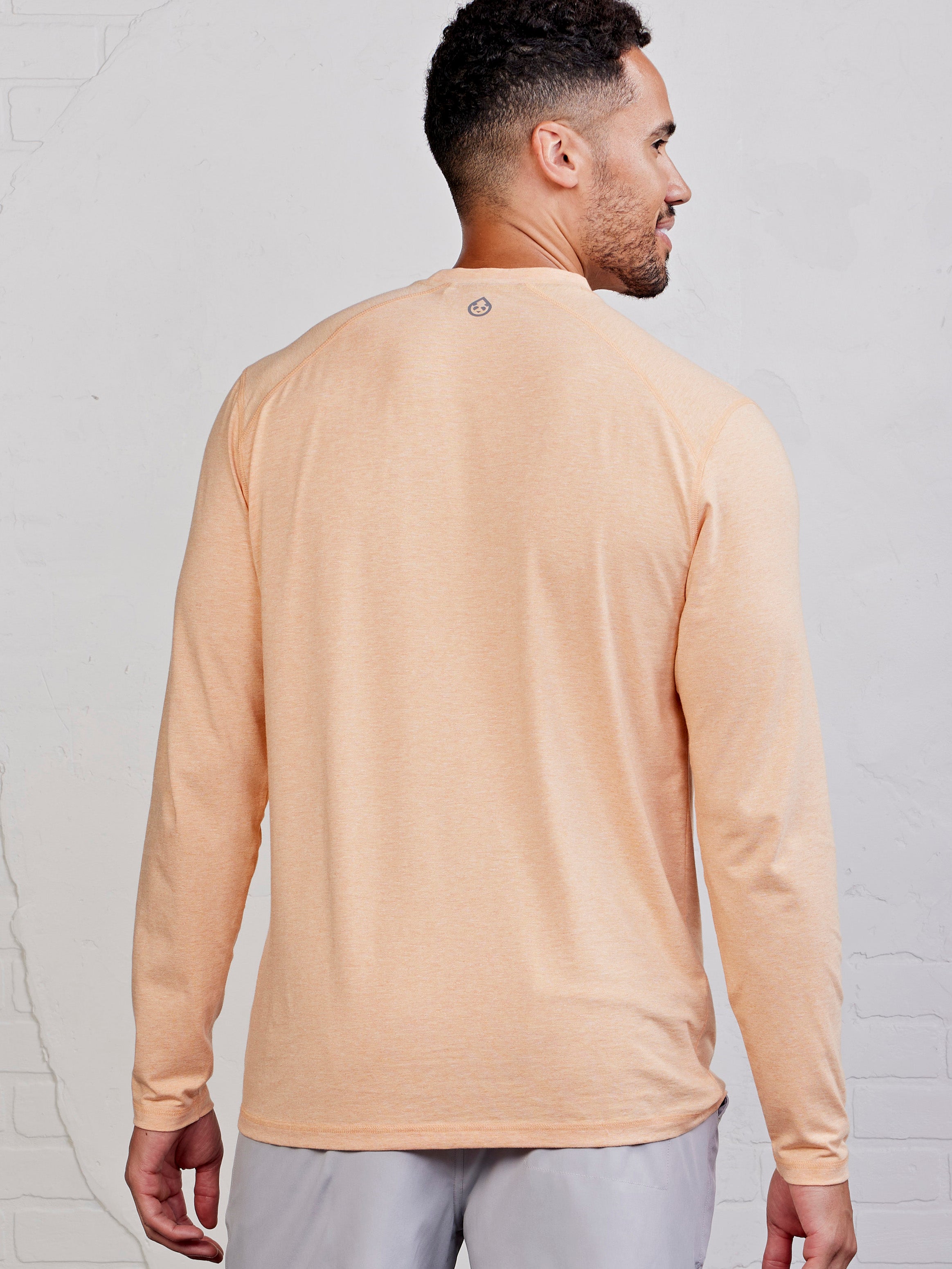Carrollton Long Sleeve Fitness T-Shirt - Jaspe - tasc Performance (PapayaJaspe)