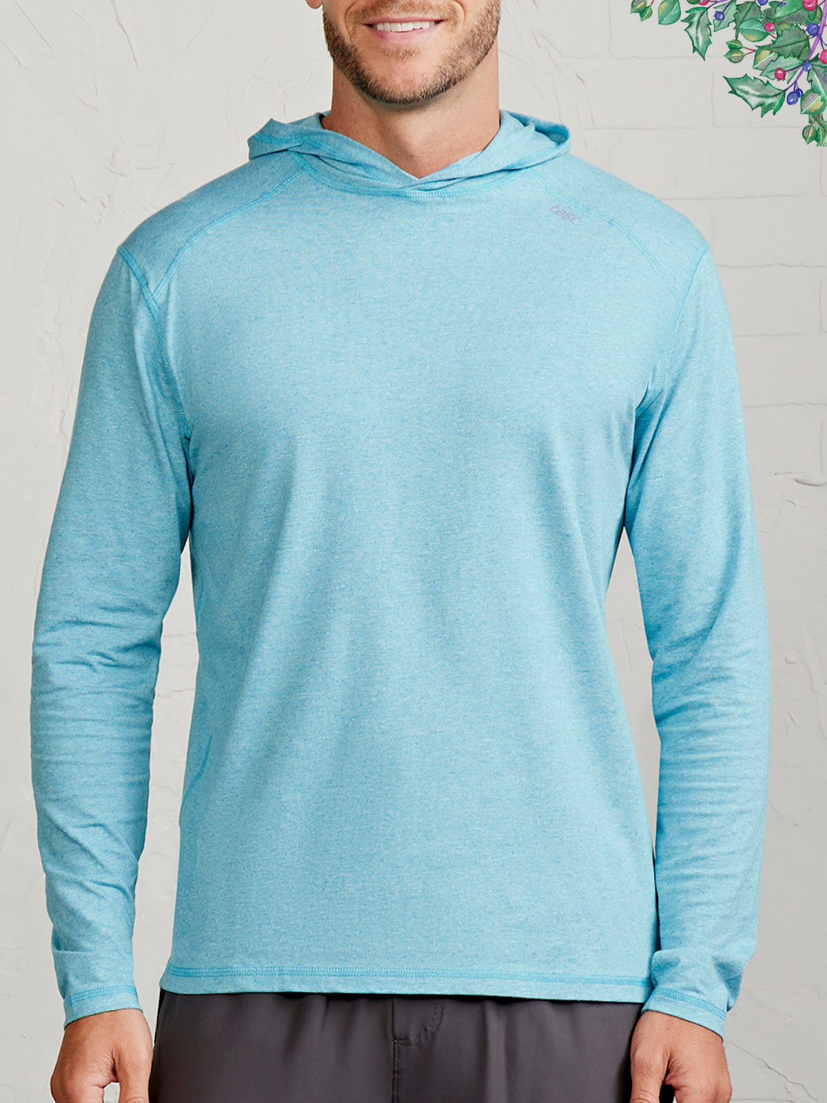 Carrollton Lightweight Hoodie - Jaspe - tasc Performance (ArcticJaspe)