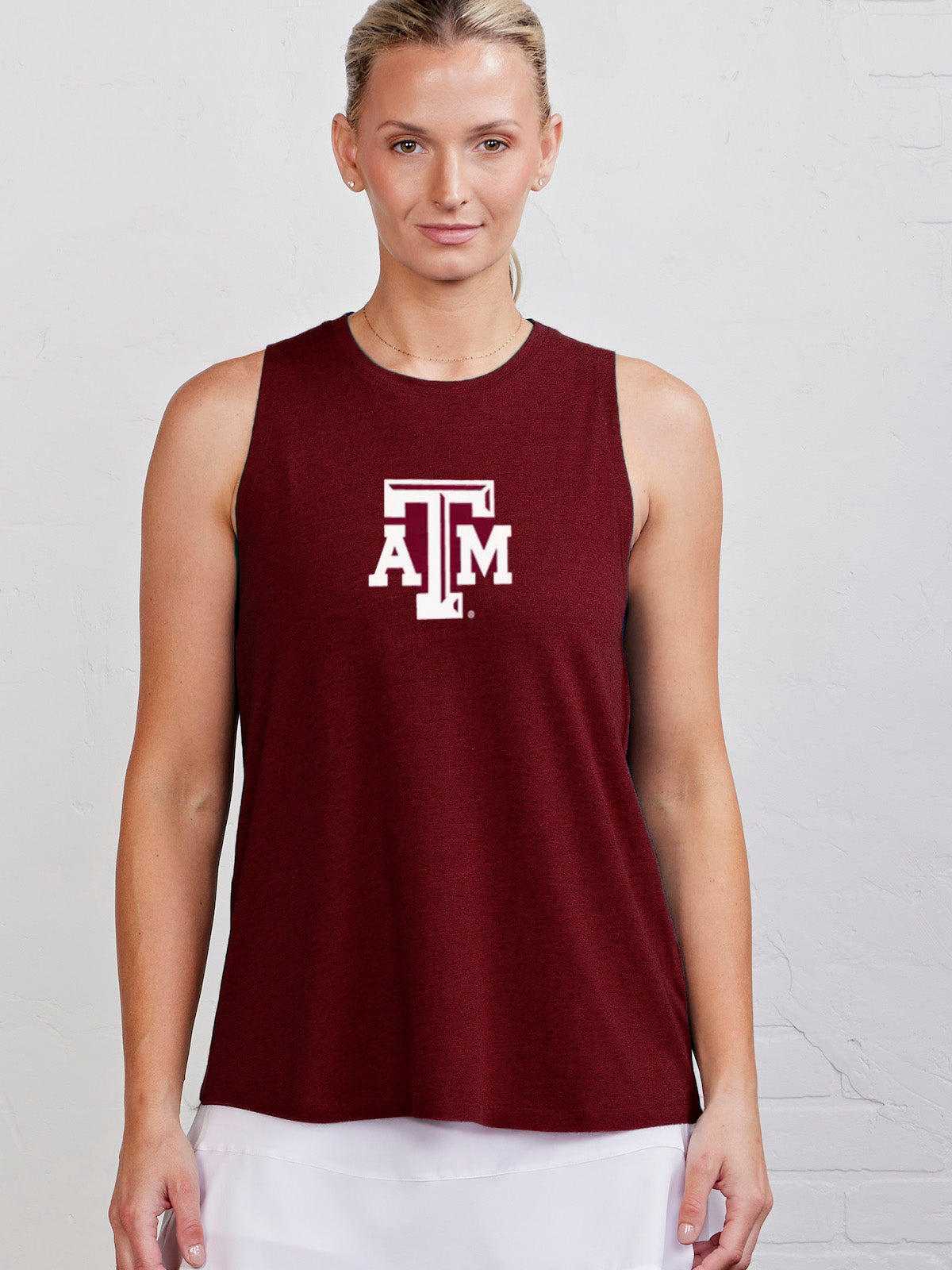 NOLA Tank 2.0 - Texas A&M tasc Performance (Maroon)