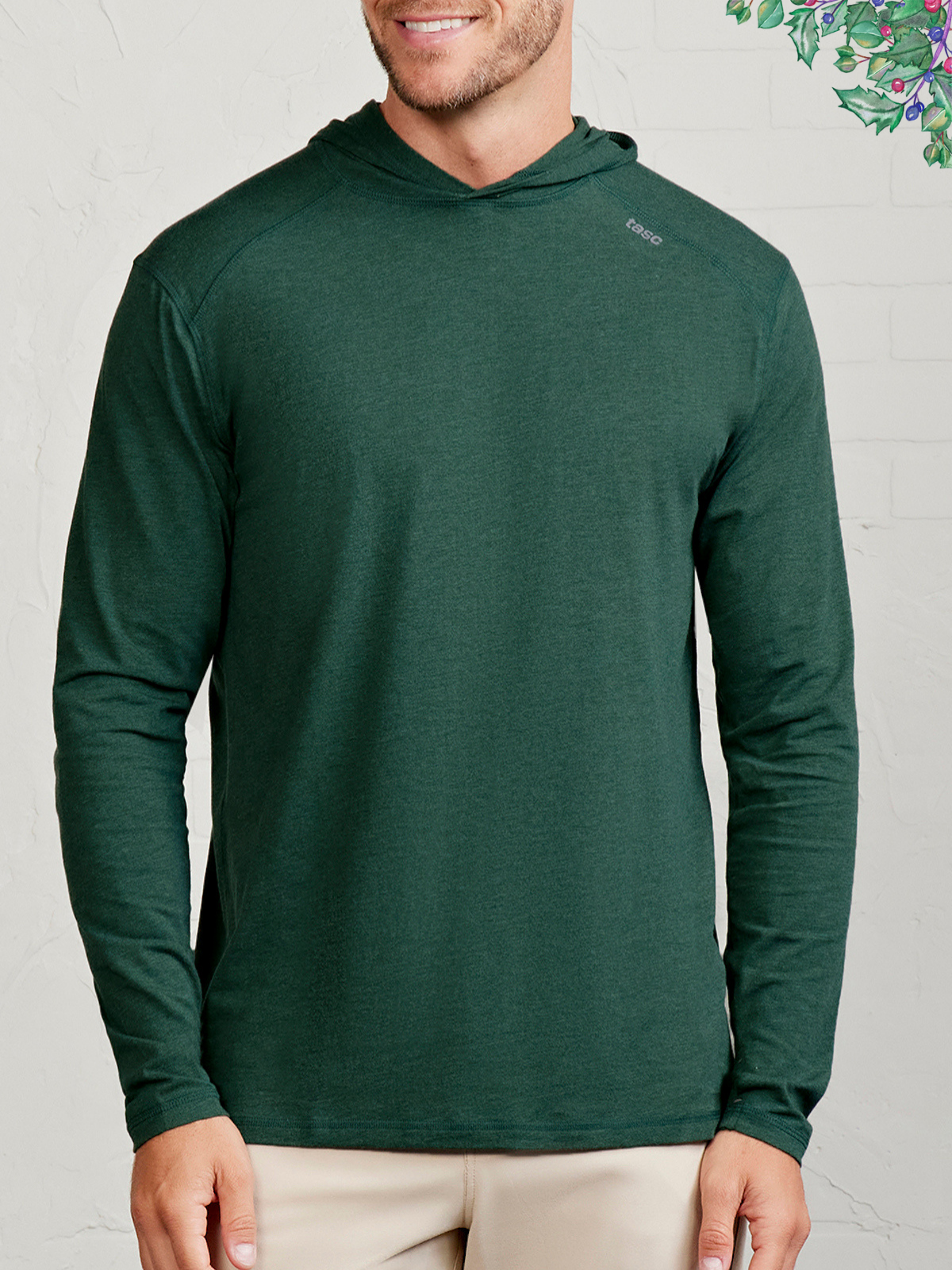 Carrollton Lightweight Hoodie - tasc Performance (SpruceHeather)