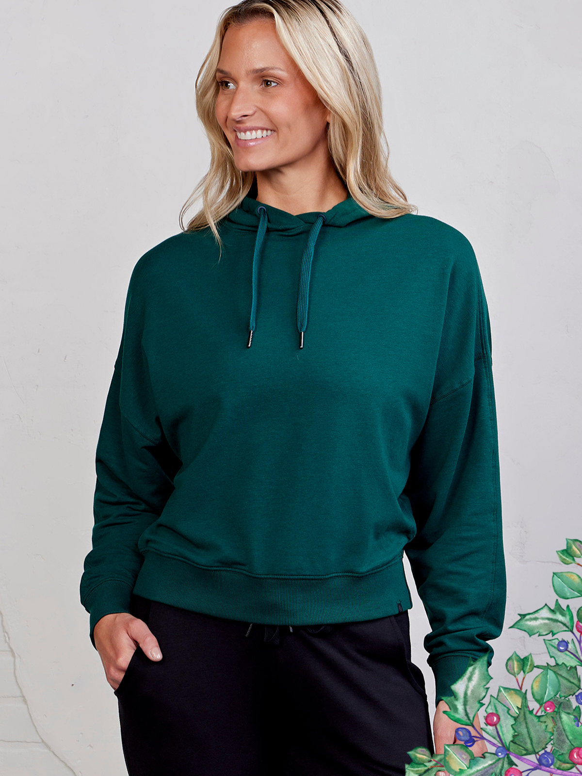 Studio Fleece Hoodie - tasc Performance (Alpine)