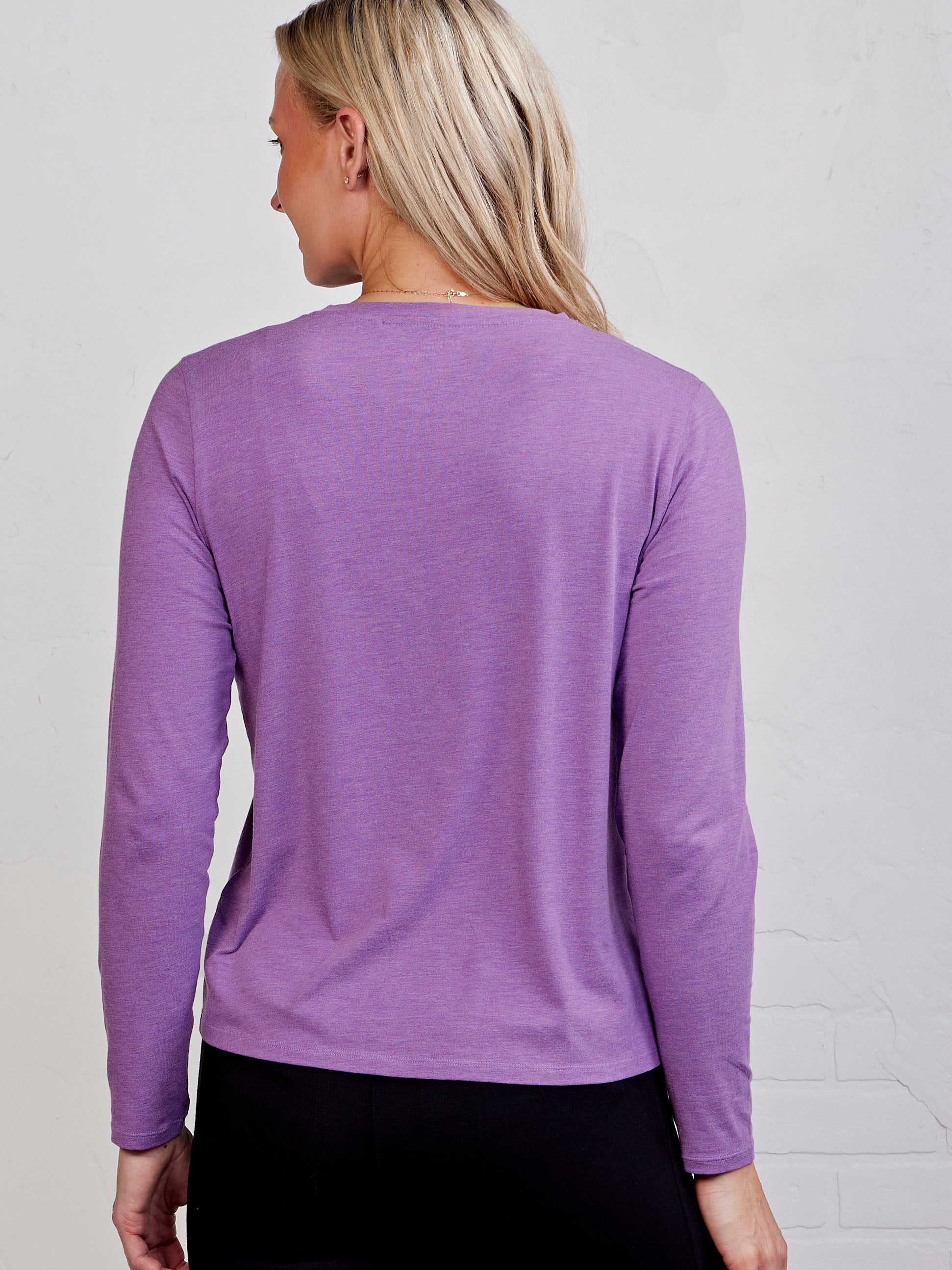 All Day Long Sleeve T-Shirt - tasc Performance (ParadiseHeather)