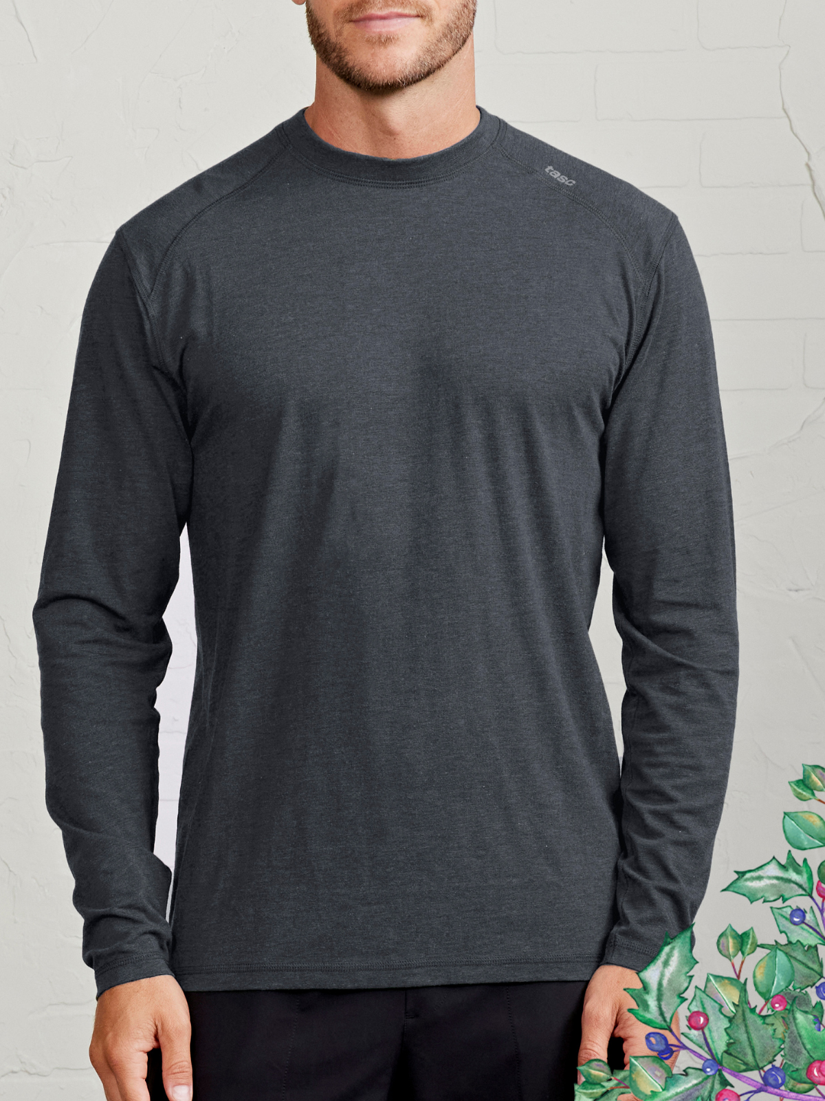 Carrollton Long Sleeve T-Shirt - tasc Performance (IronHeather)