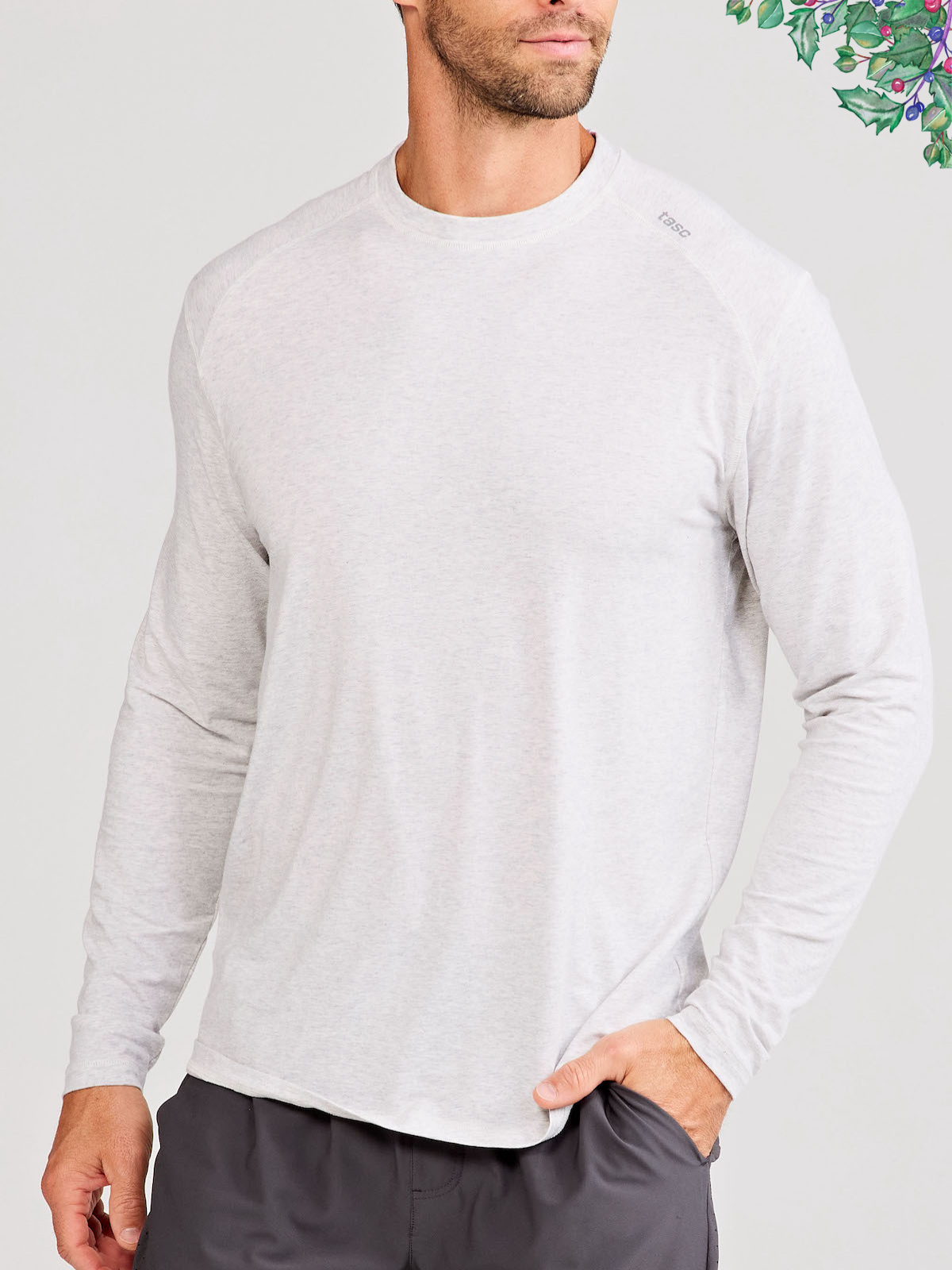 Carrollton Fitness Long Sleeve tasc Performance (MarbleHeather)