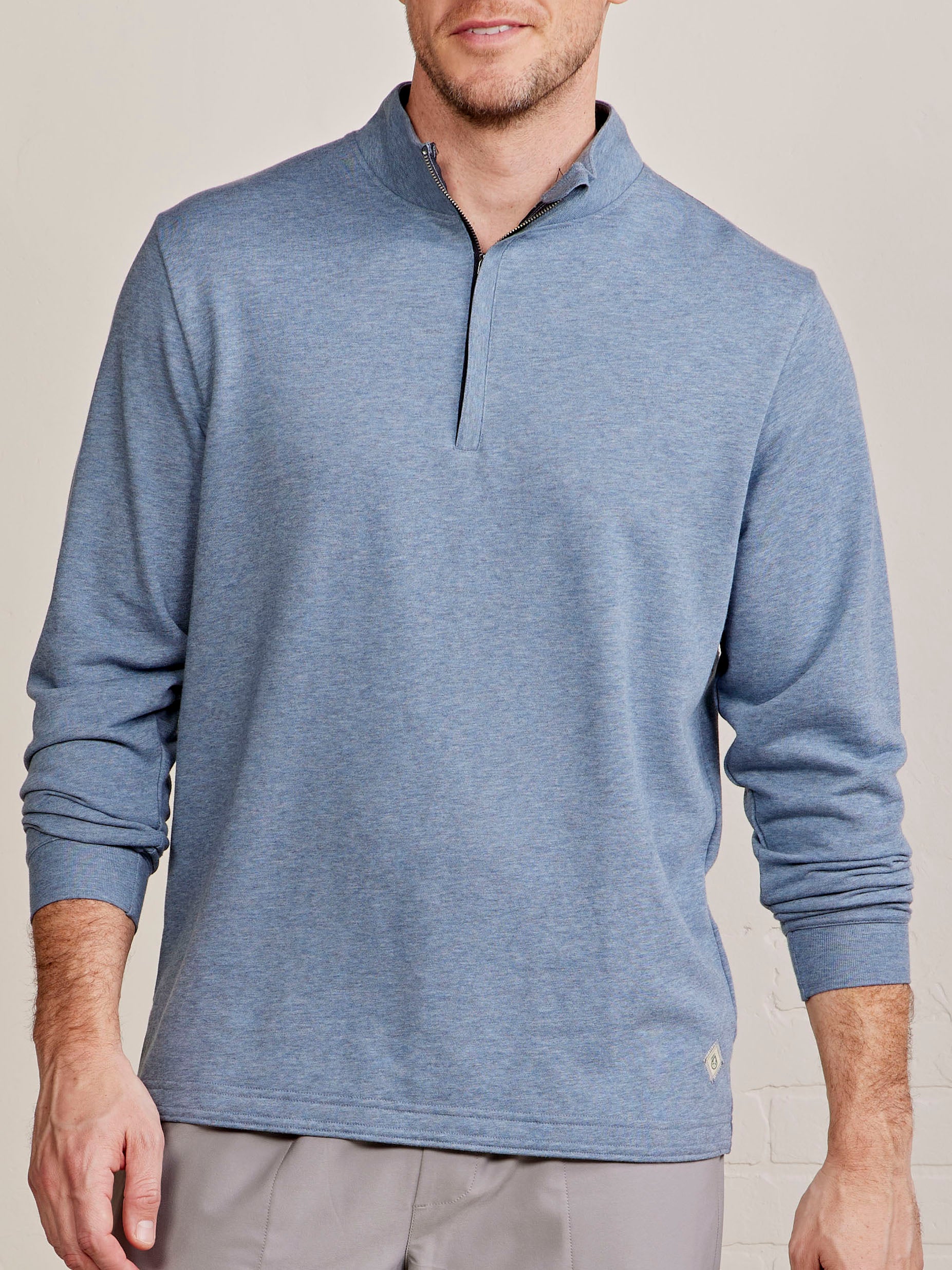 tasc Performance Stadium Quarter Zip (AnchorHeather)