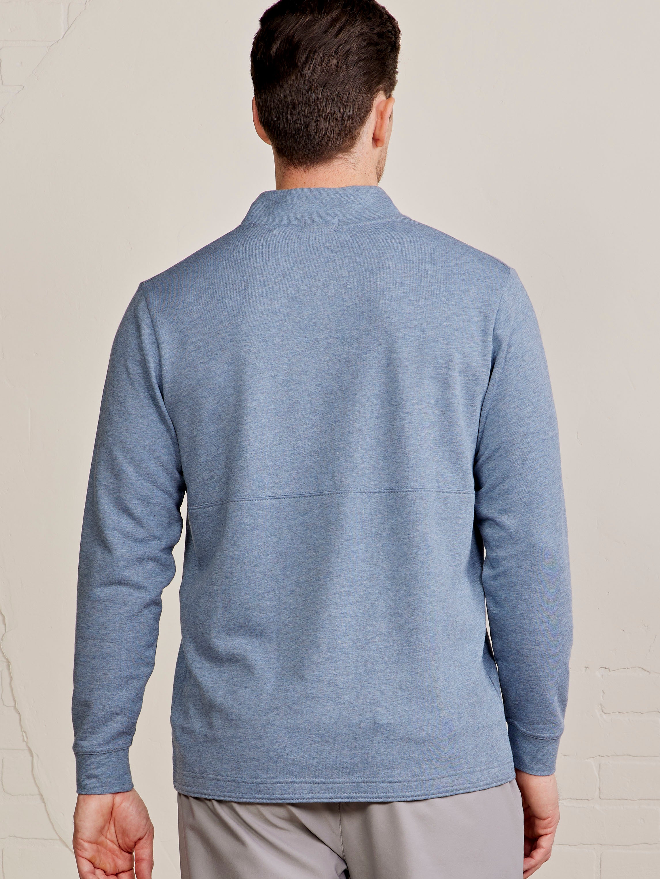 tasc Performance Stadium Quarter Zip (AnchorHeather)