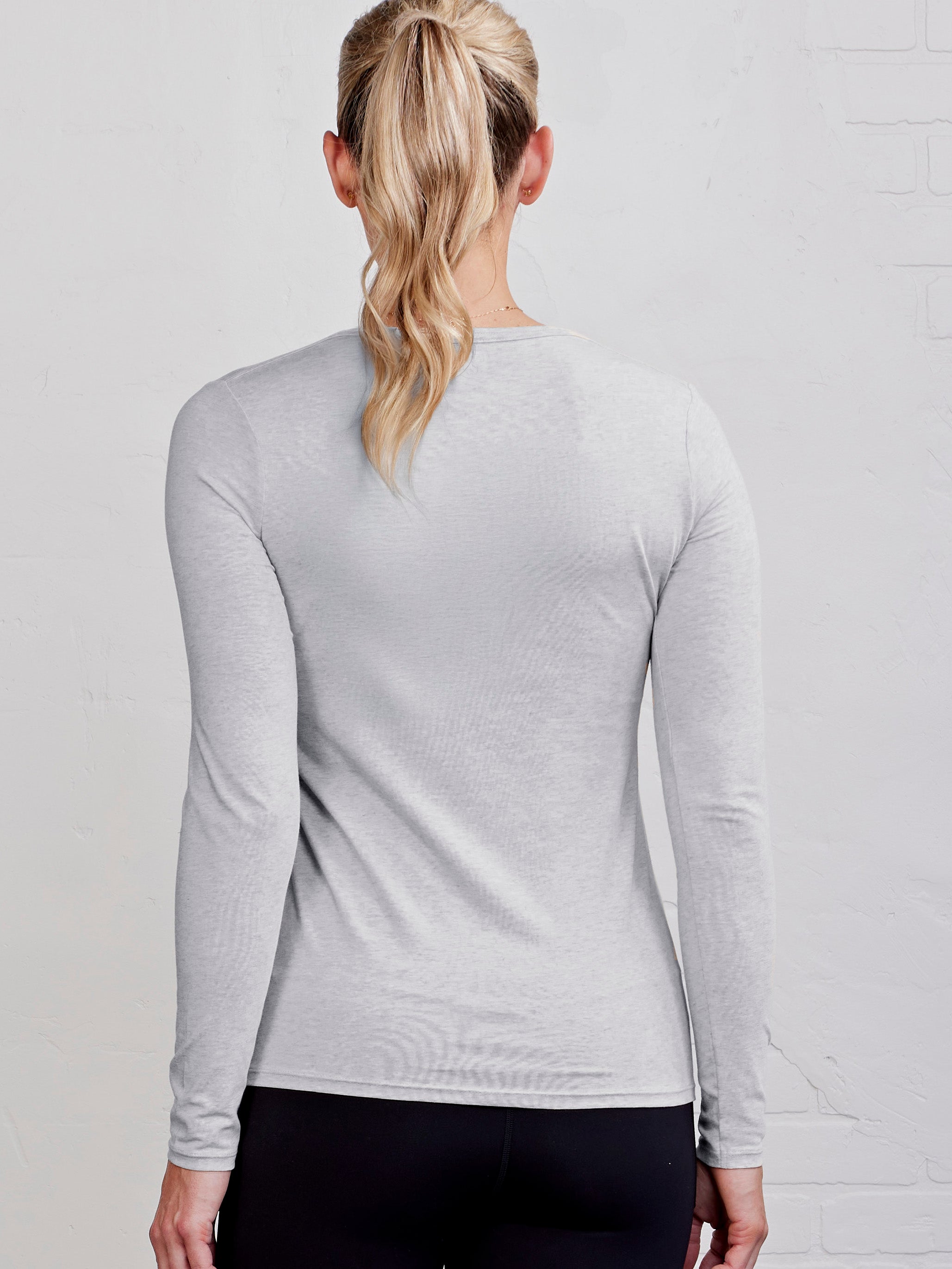 Nola crewneck long sleeve - tasc performance (PerfectGrayHeather)