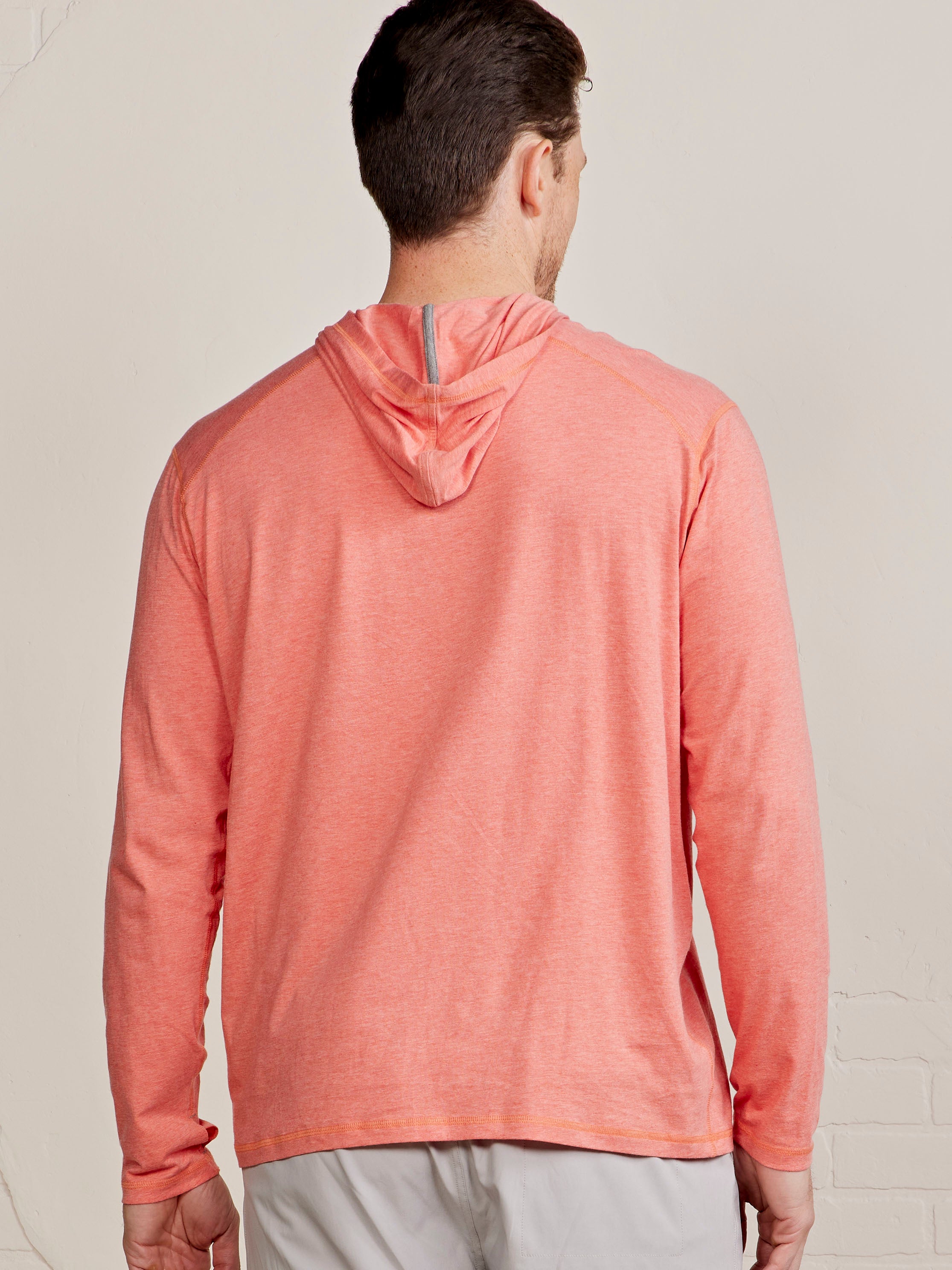 Carrollton Lightweight Hoodie Hibiscus Heather – tasc Performance
