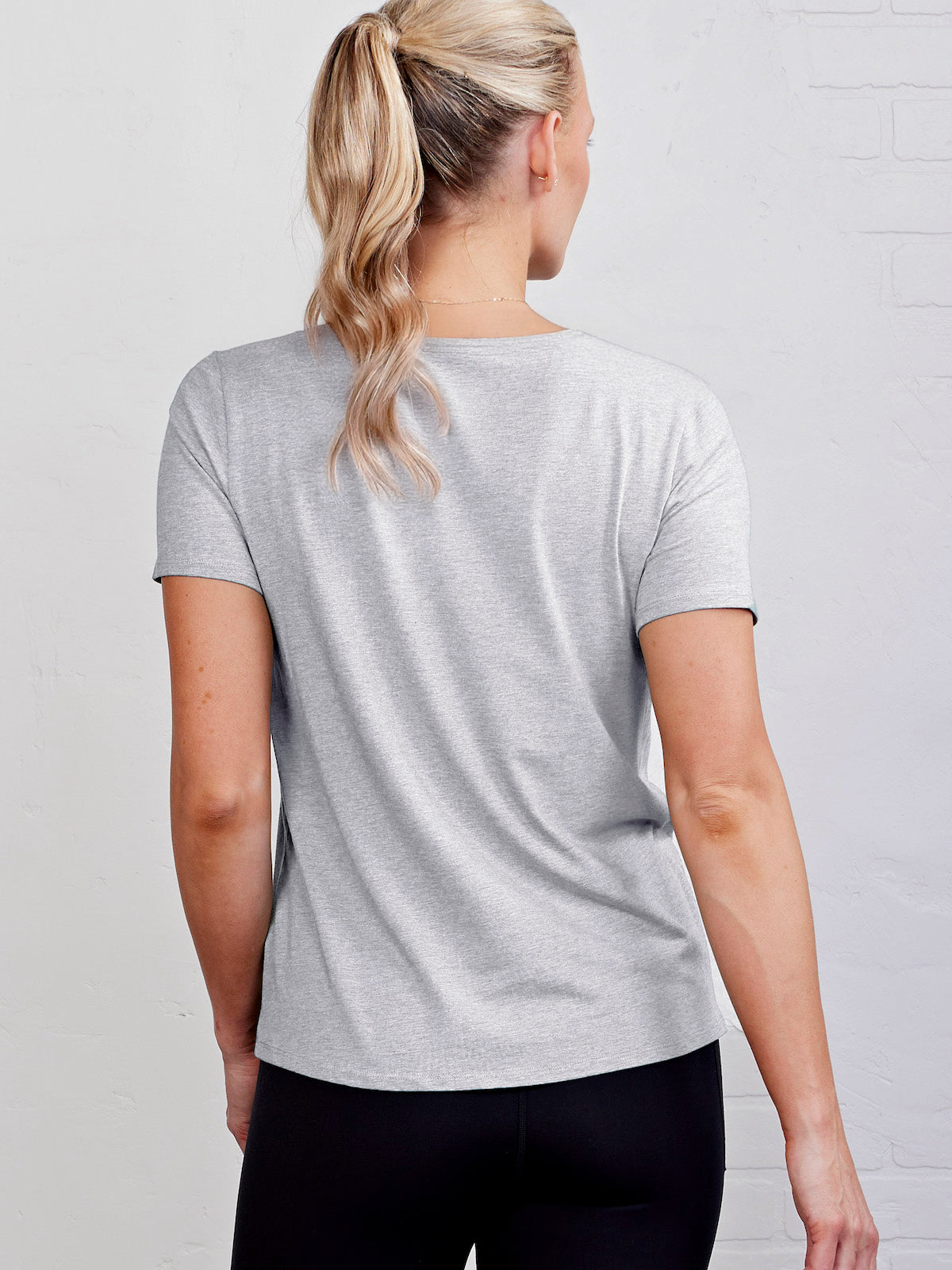 All Day Short Sleeve T-Shirt - tasc Performance (LightHeatherGray)