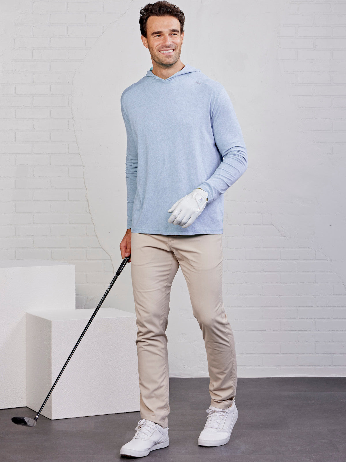 Carrollton LS Hood - tasc Performance (CloudHeather)