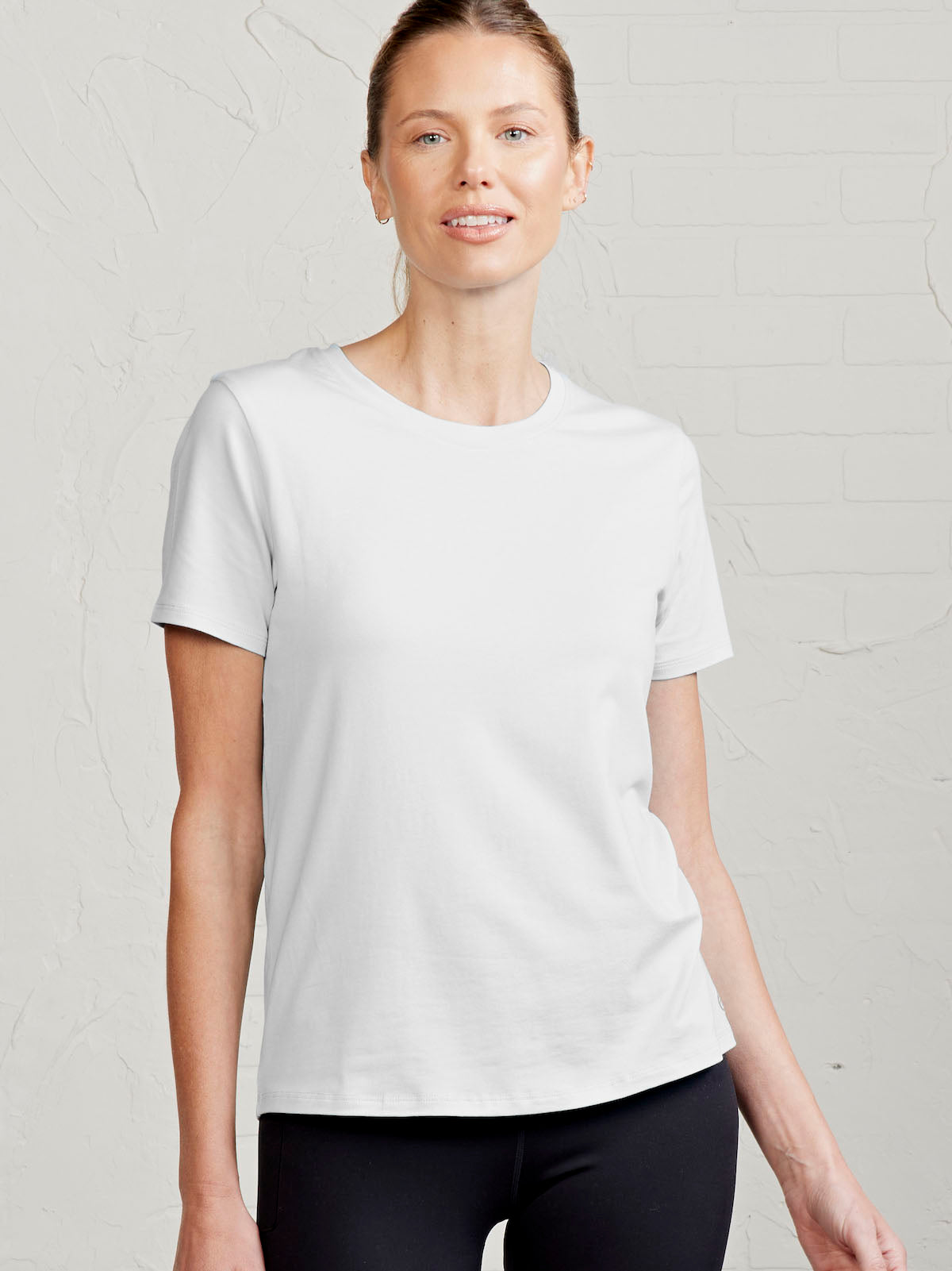 tasc All Day Short Sleeve T-Shirt (White)