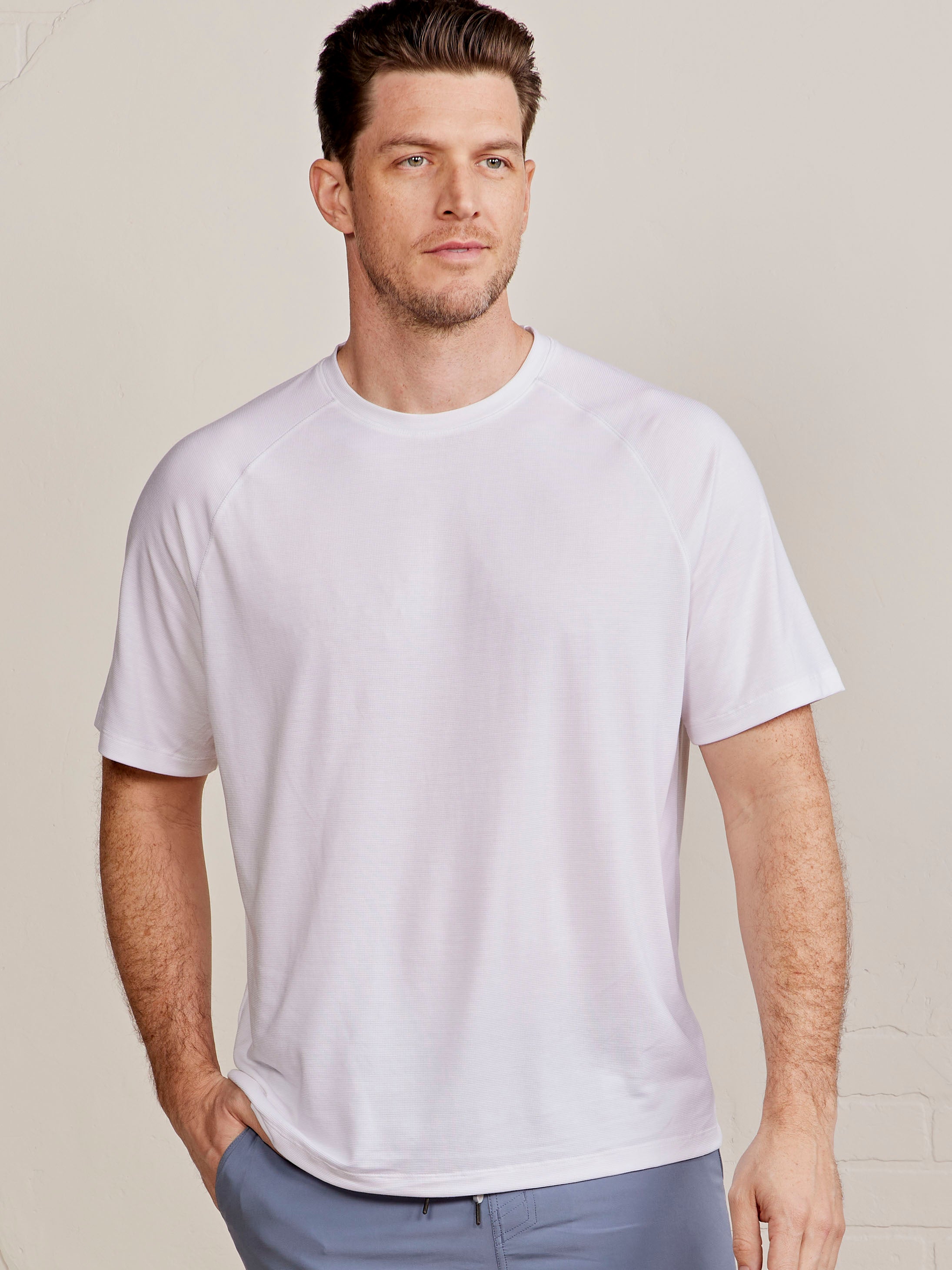 Vital MicroAir Performance Mesh T-Shirt - tasc Performance (White)
