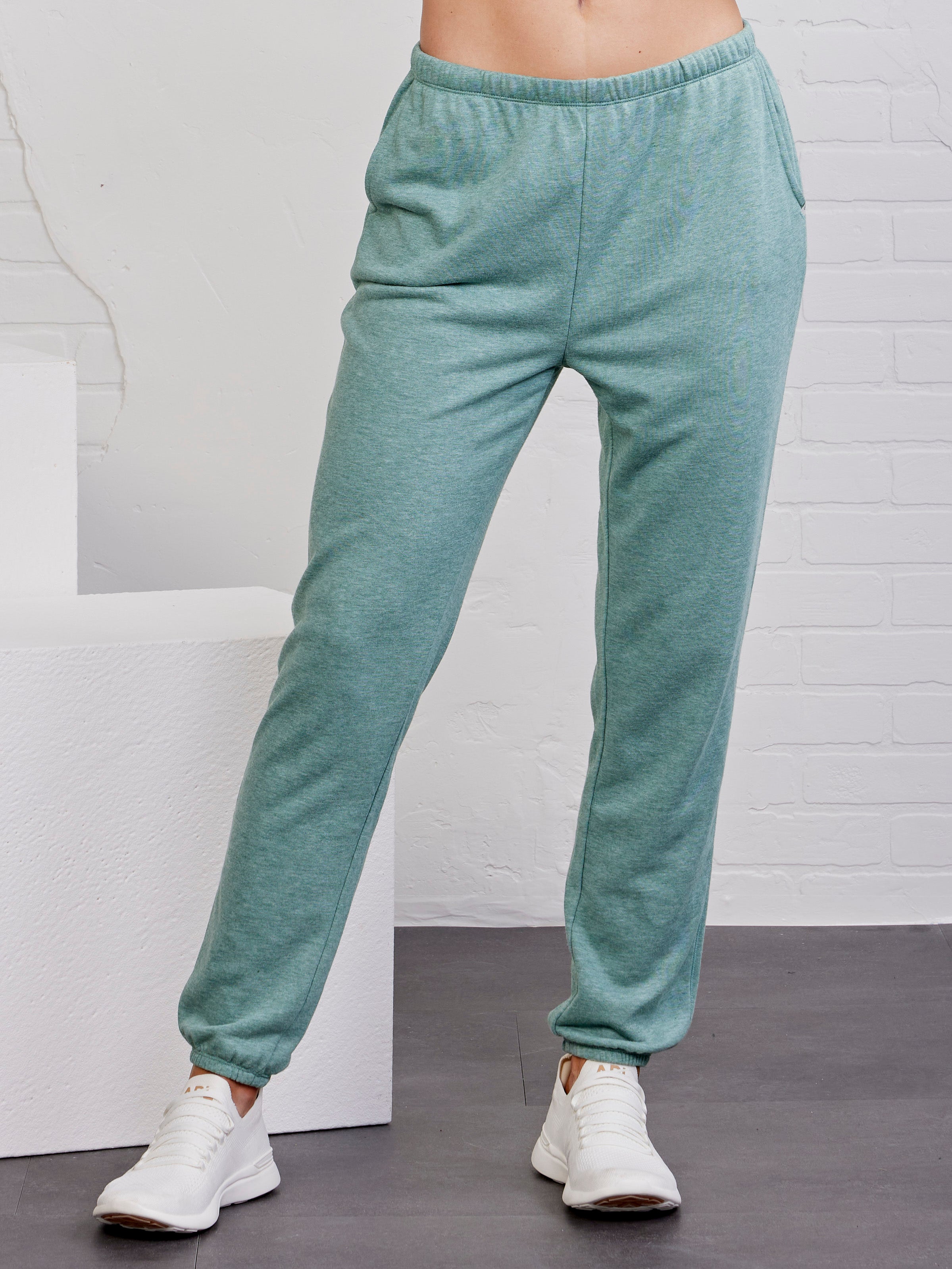 Stadium French Terry Sweatpant - tasc Performance (SageHeather)