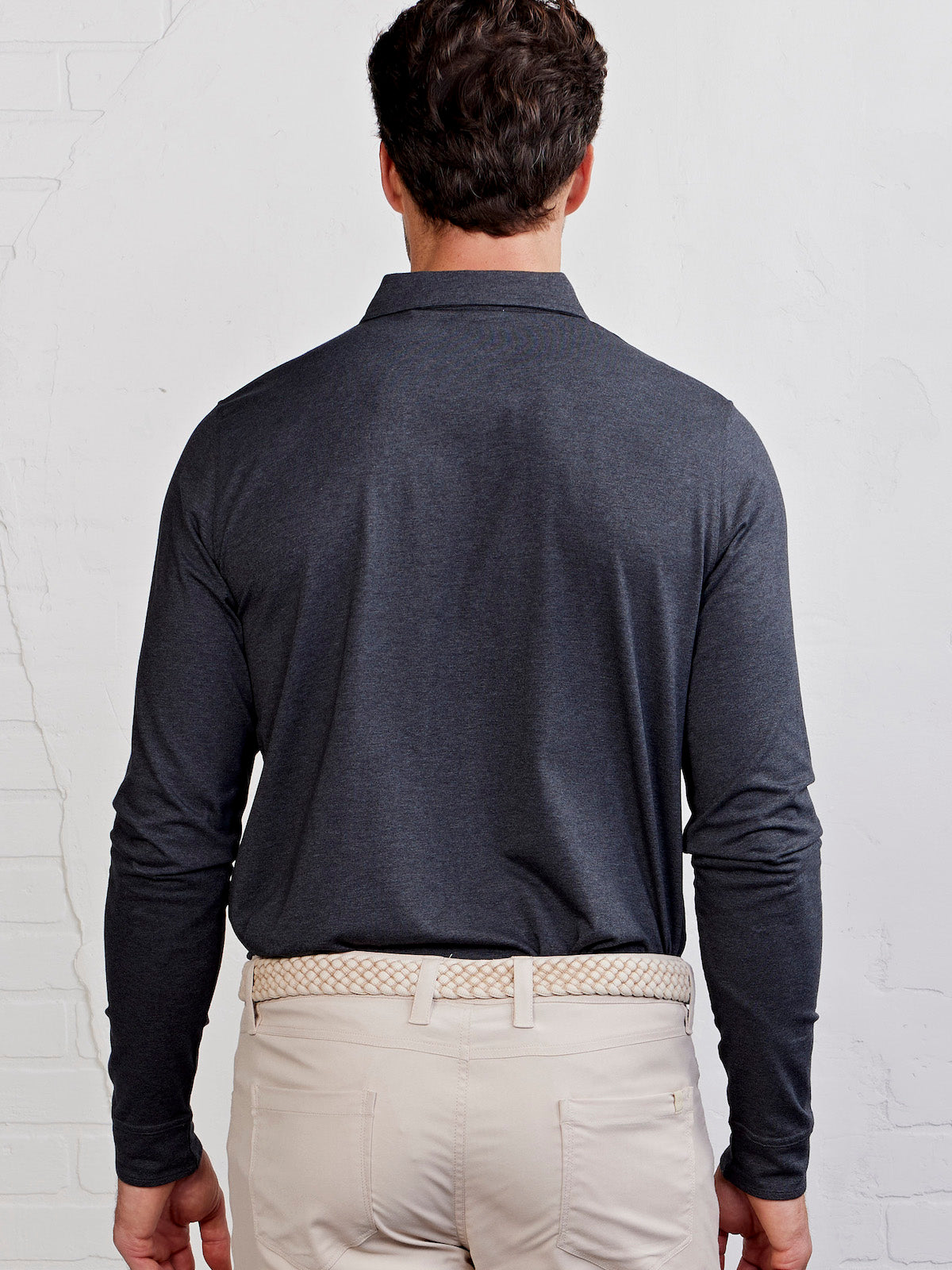 Westport Long Sleeve Polo - tasc Performance (IronHeather)