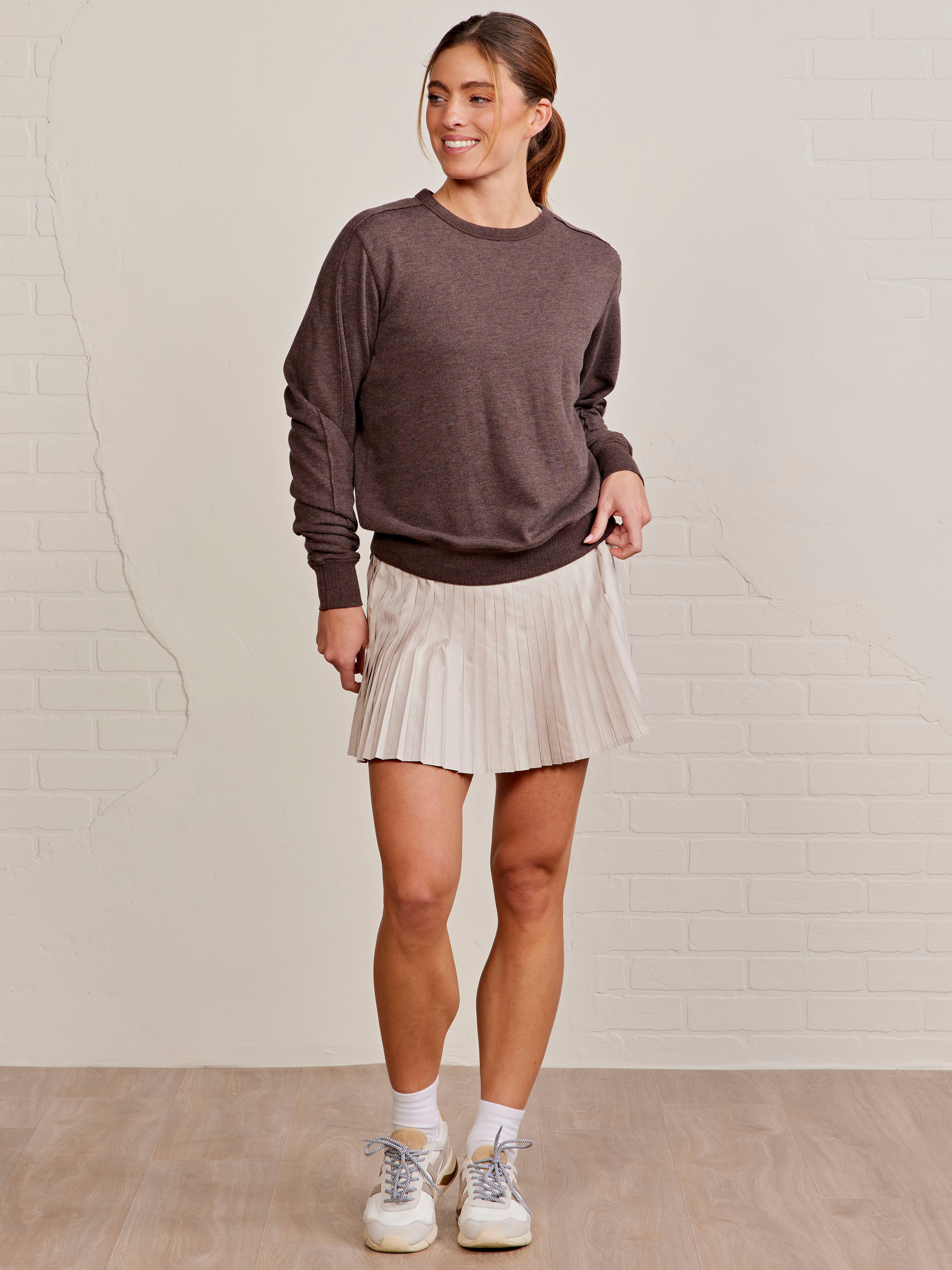 Pleated Skirt - tasc Performance (Oyster)