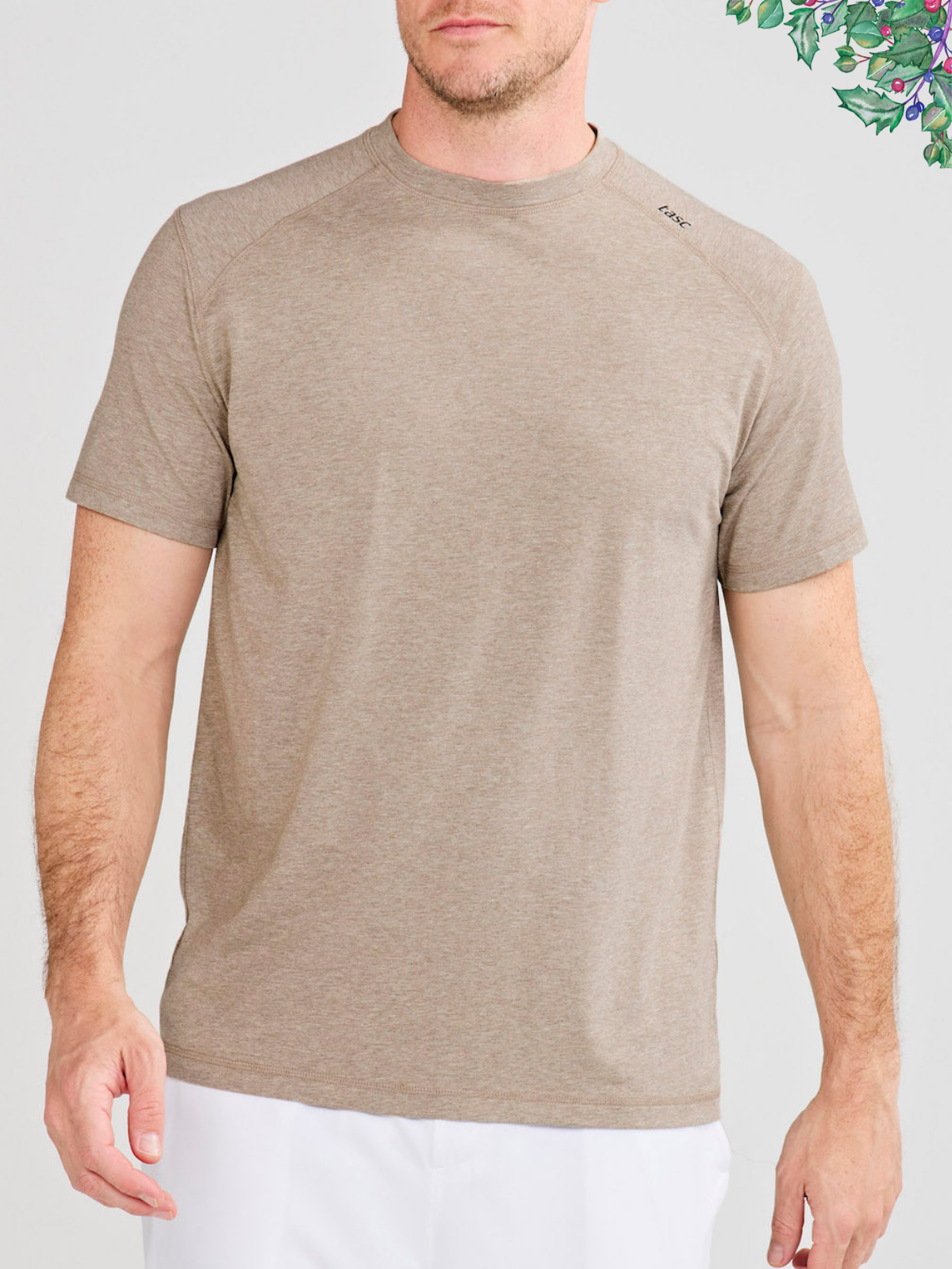 Carrollton Fitness T-Shirt tasc Performance (GrayOakHeather)