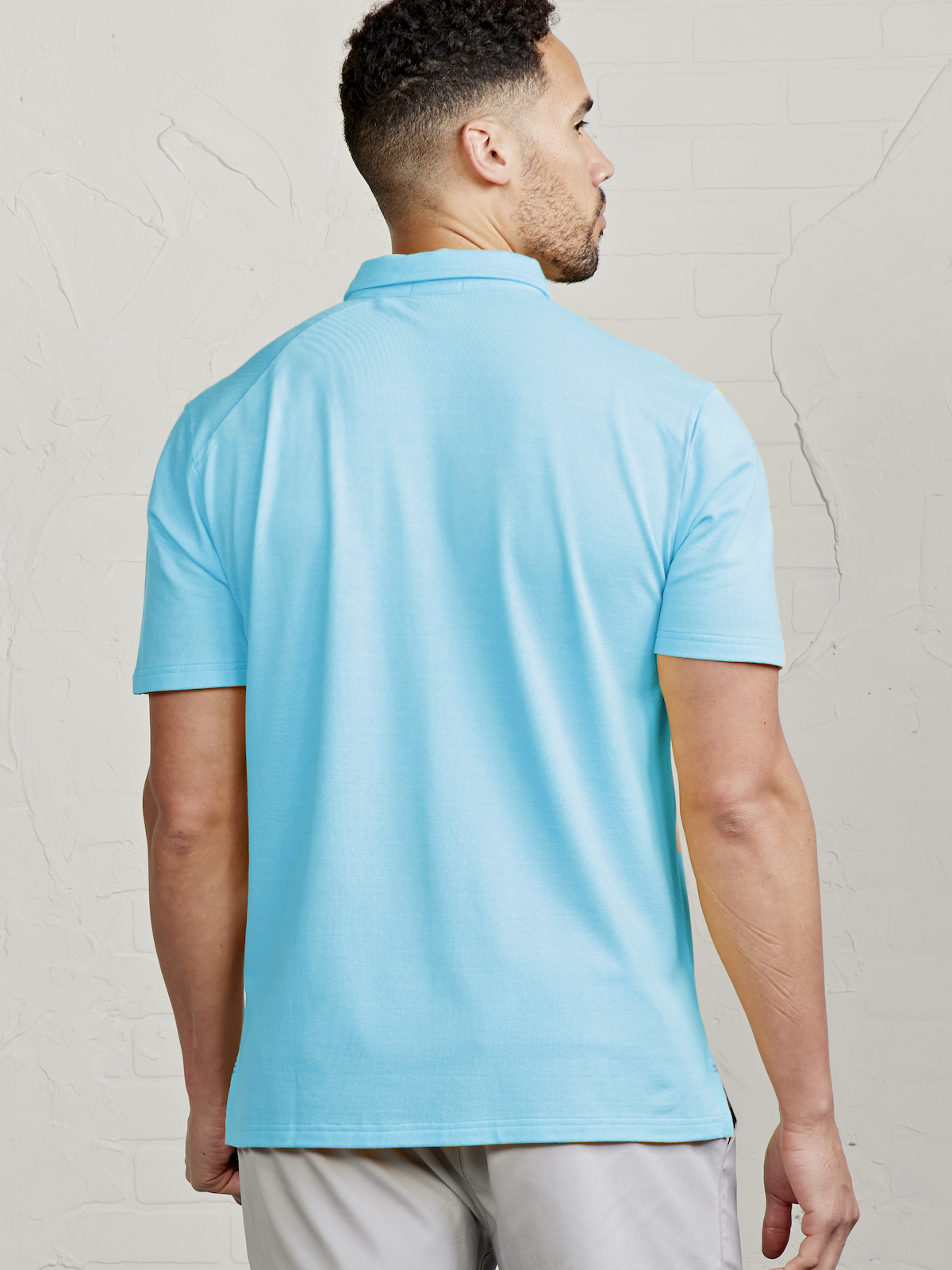 Sea Island Performance Pique Mesh Polo - tasc Performance (Waves)