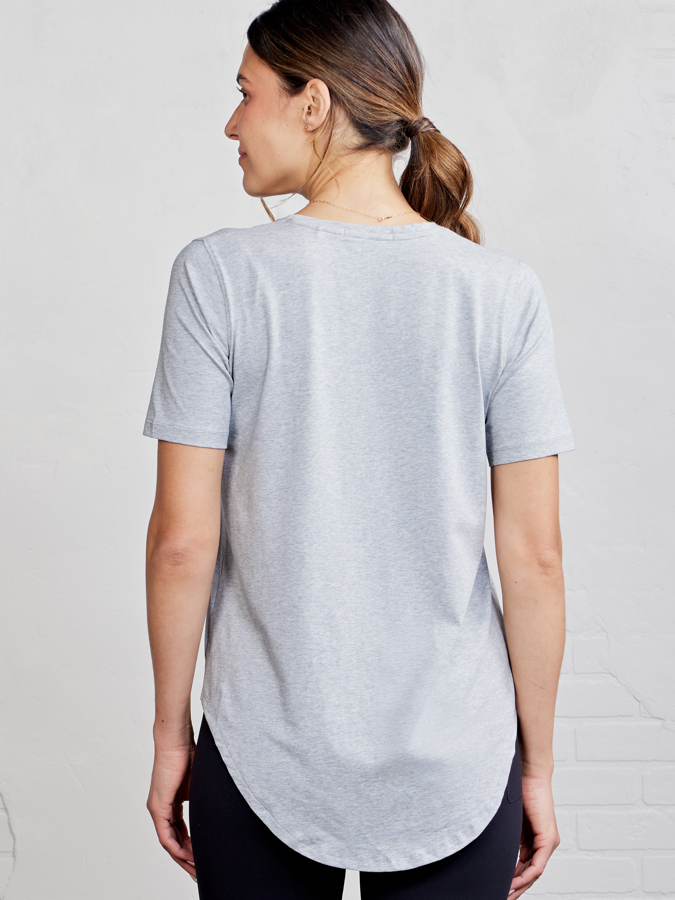 Longline T-Shirt - tasc Performance (PerfectGrayHeather)