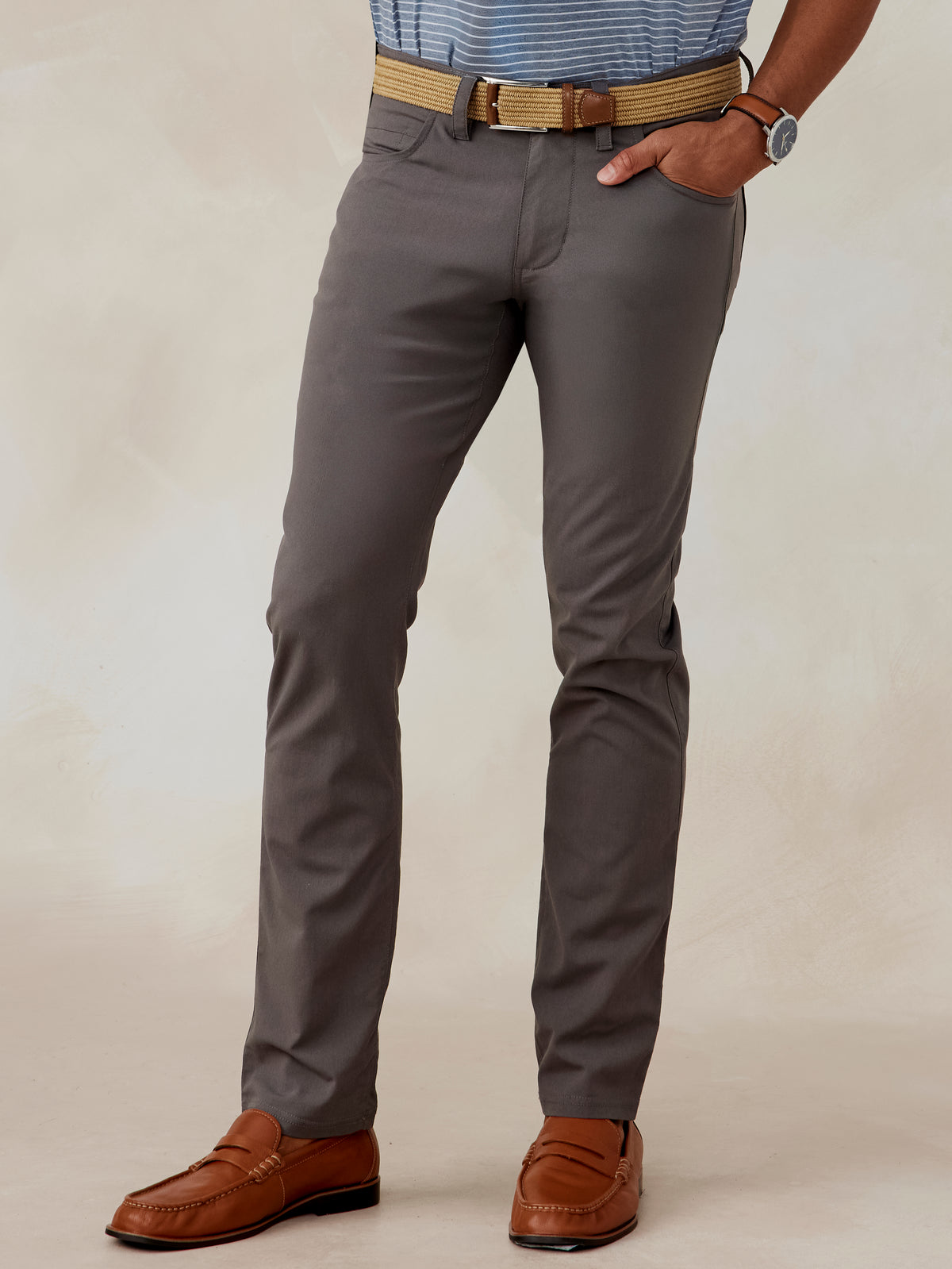 Motion Pant Tailored Fit - Black tasc performance (Granite)
