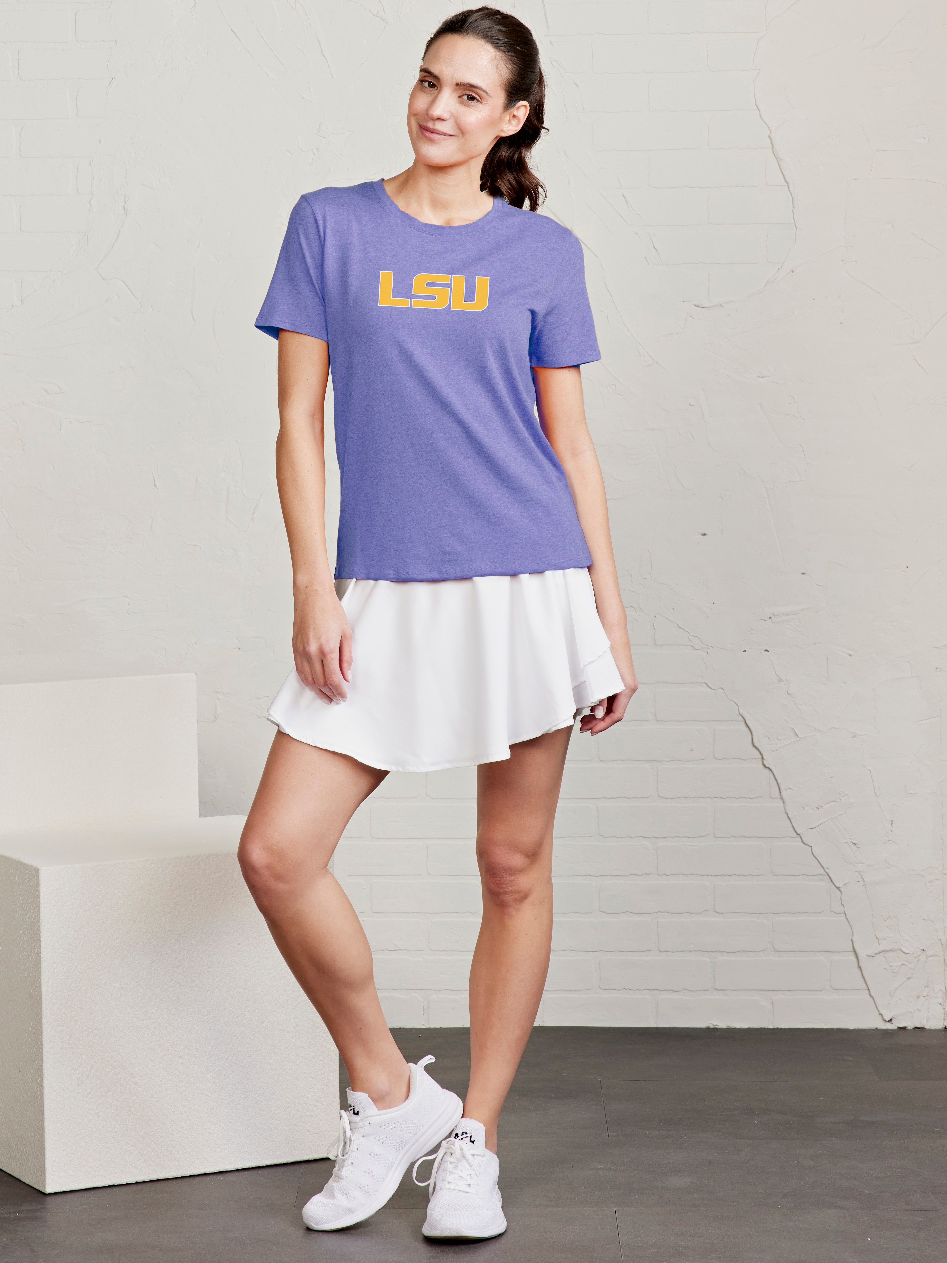 All Day T-Shirt - LSU - tasc Performance (NebulaHeather)