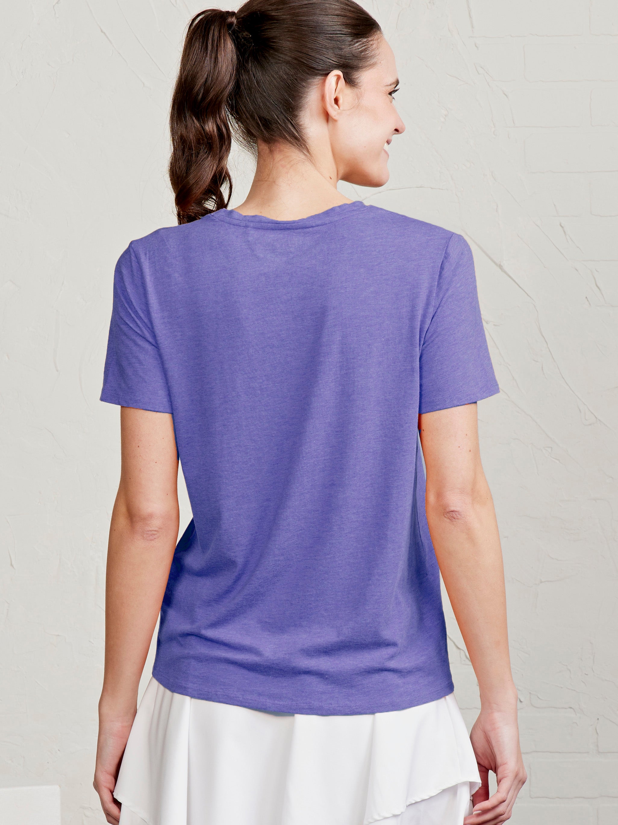 All Day T-Shirt - LSU - tasc Performance (NebulaHeather)
