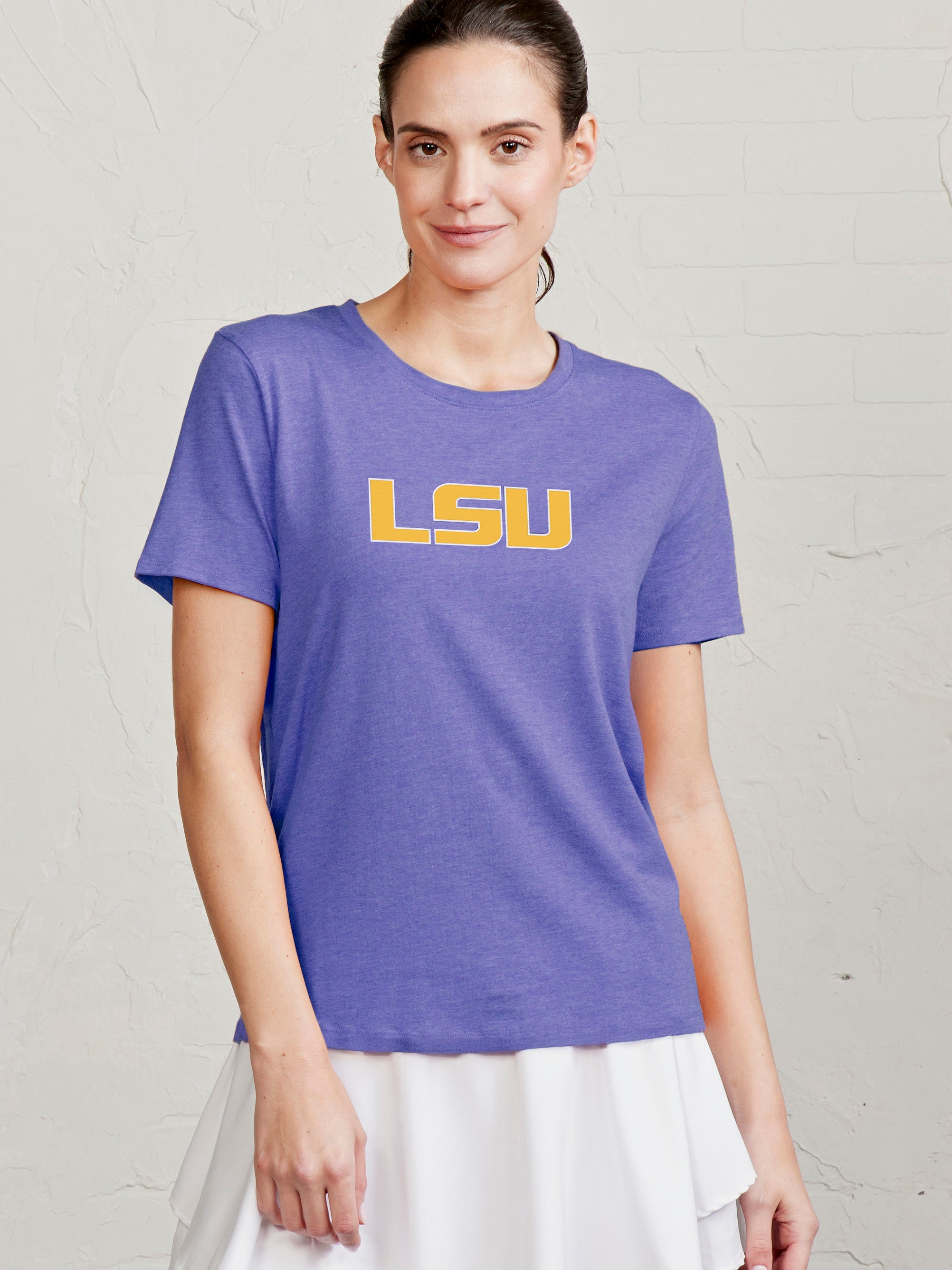 All Day T-Shirt - LSU - tasc Performance (NebulaHeather)