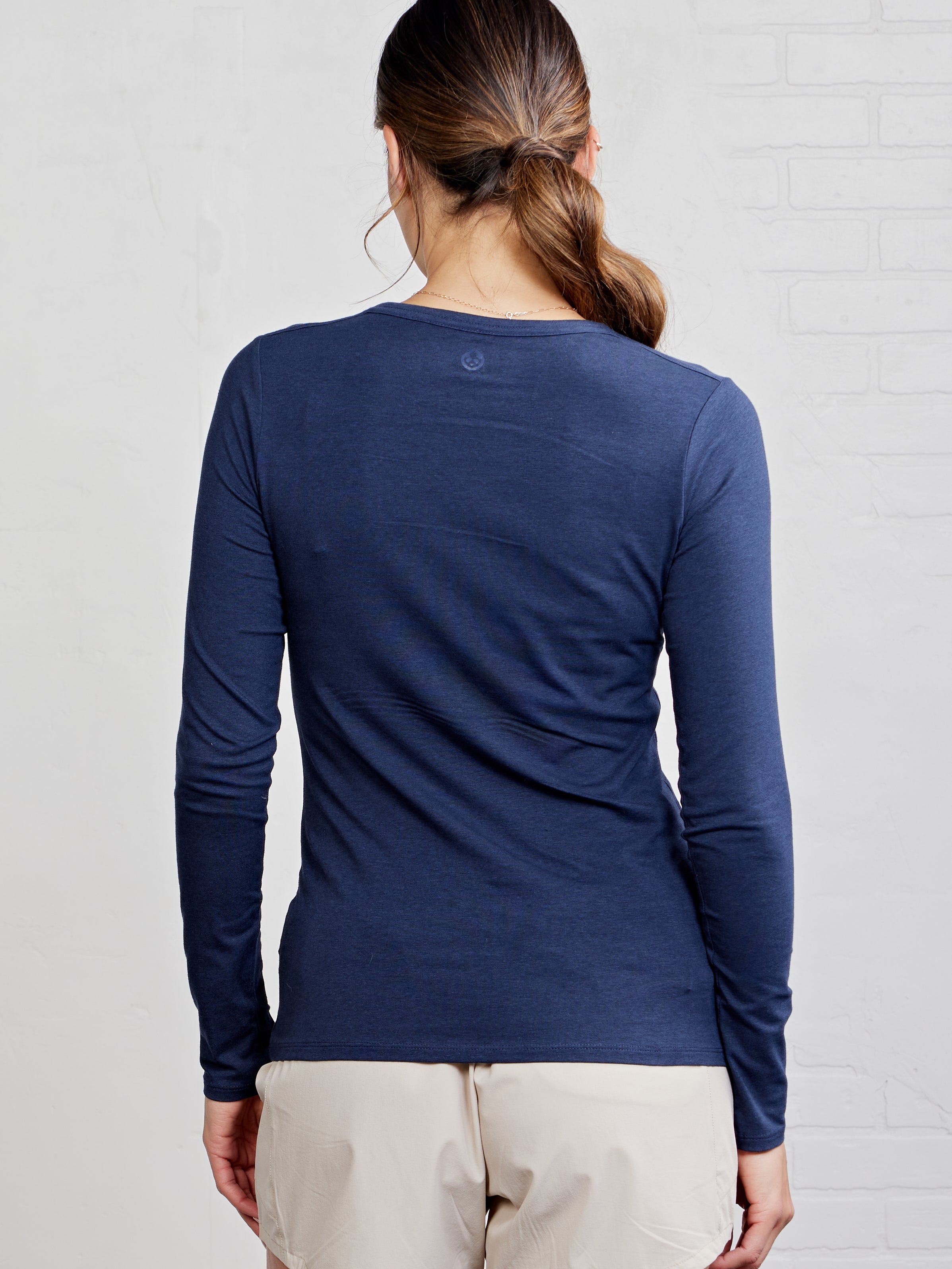 NOLA Long Sleeve T-Shirt - Rice University - tasc Performance (ClassicNavy)