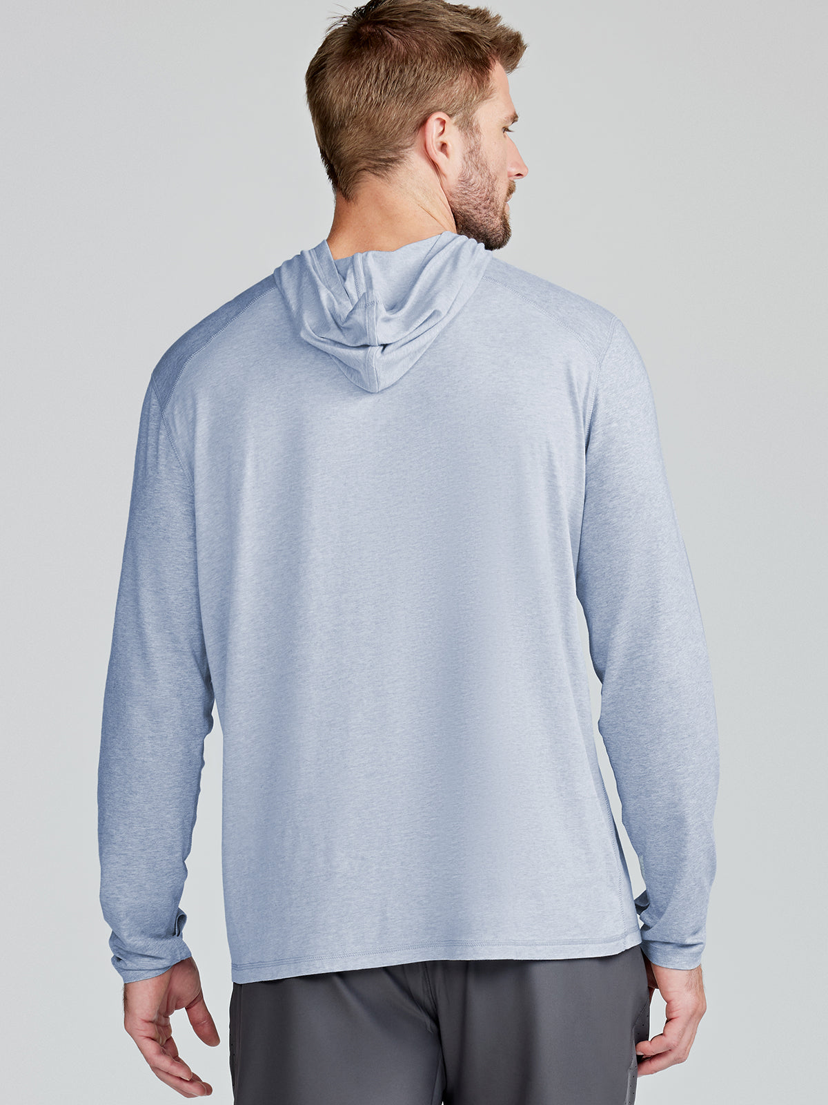Carrollton Lightweight Hoodie - Tulane - tasc Performance (CloudHeather)