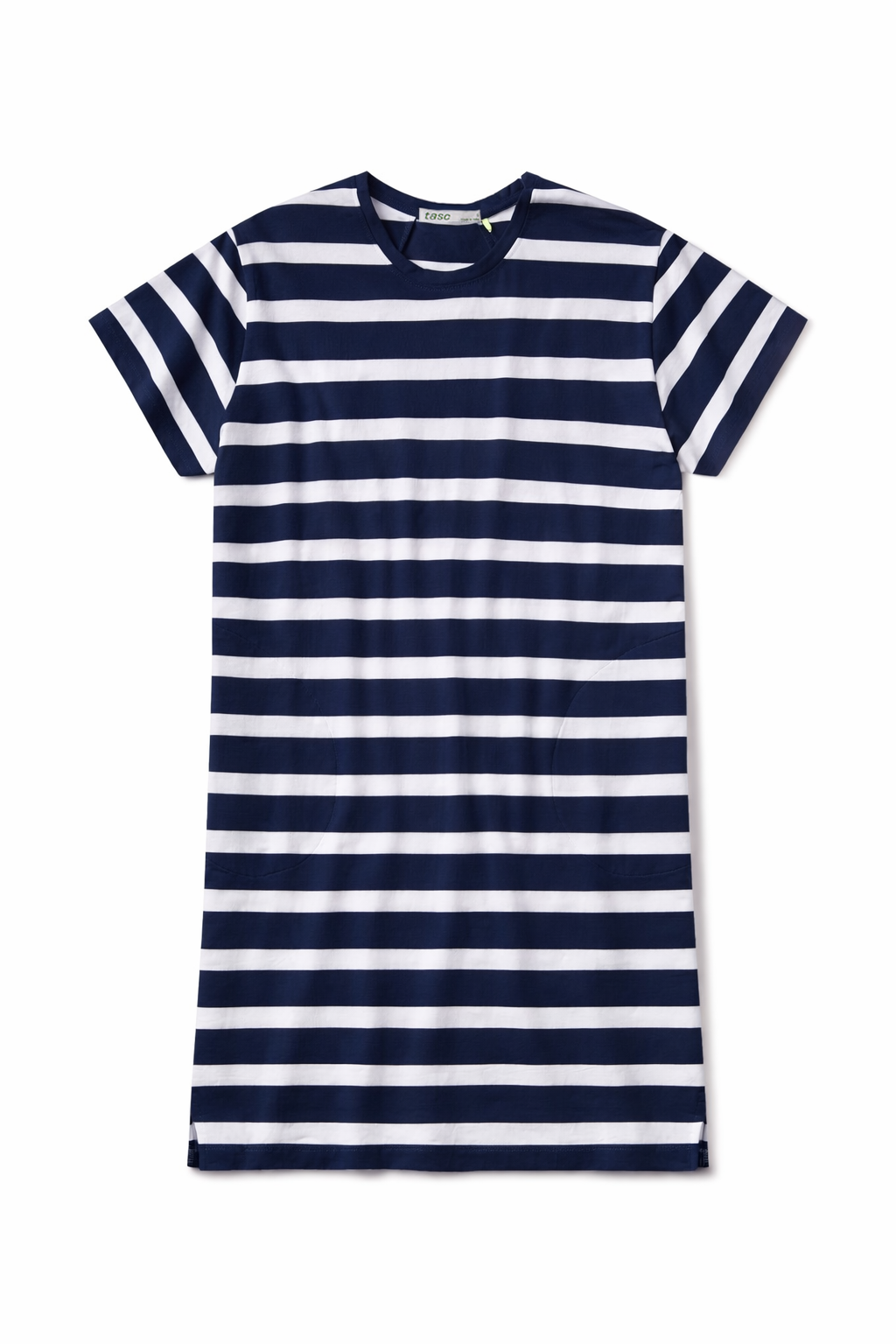 All Day T-Shirt Dress Classic Navy / White Classic Navy/White / M All Day T-Shirt Dress Classic Navy / White Classic Navy/White / M