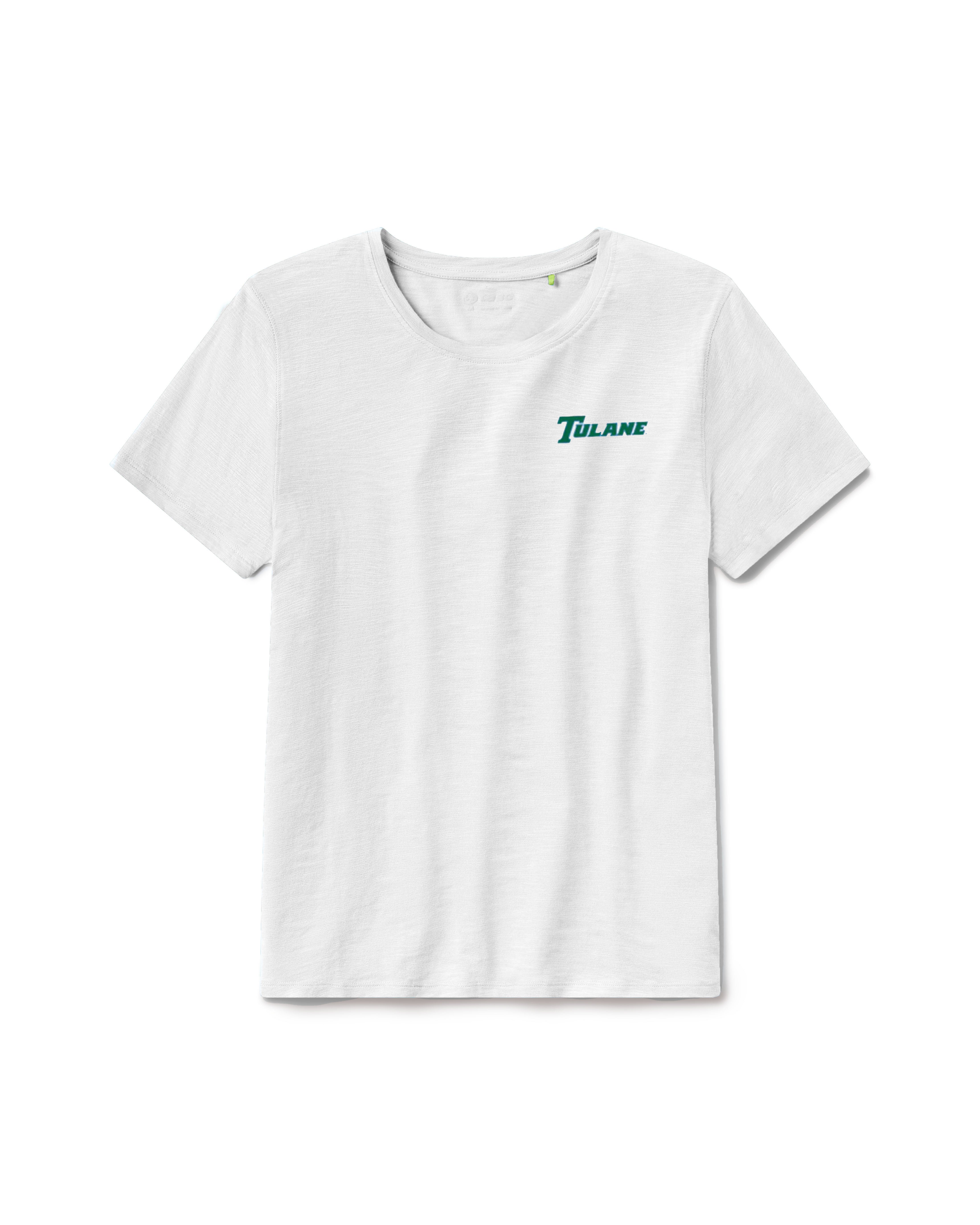 All Day T-Shirt - Tulane tasc Performance (White)